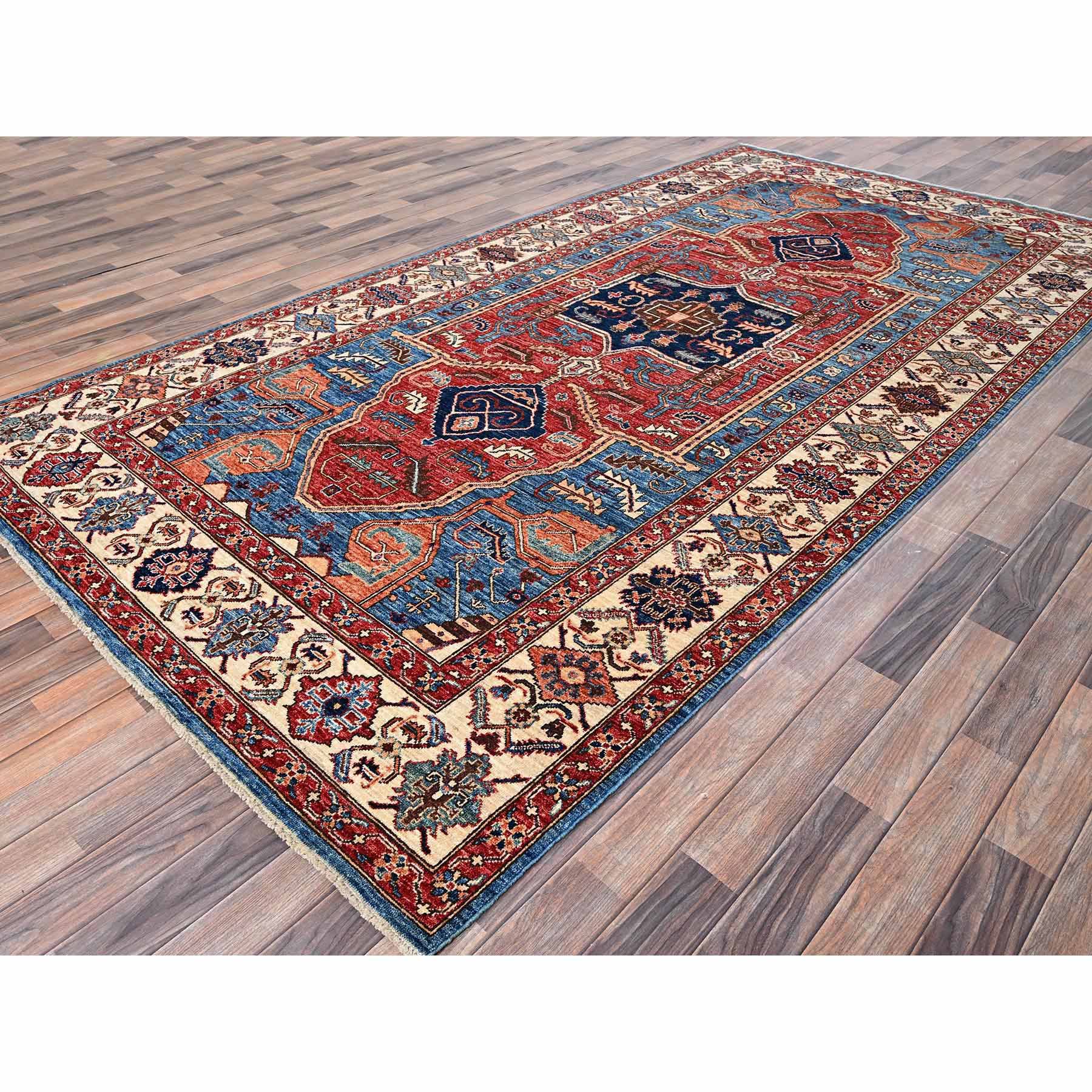 Tribal-Geometric-Hand-Knotted-Rug-5290