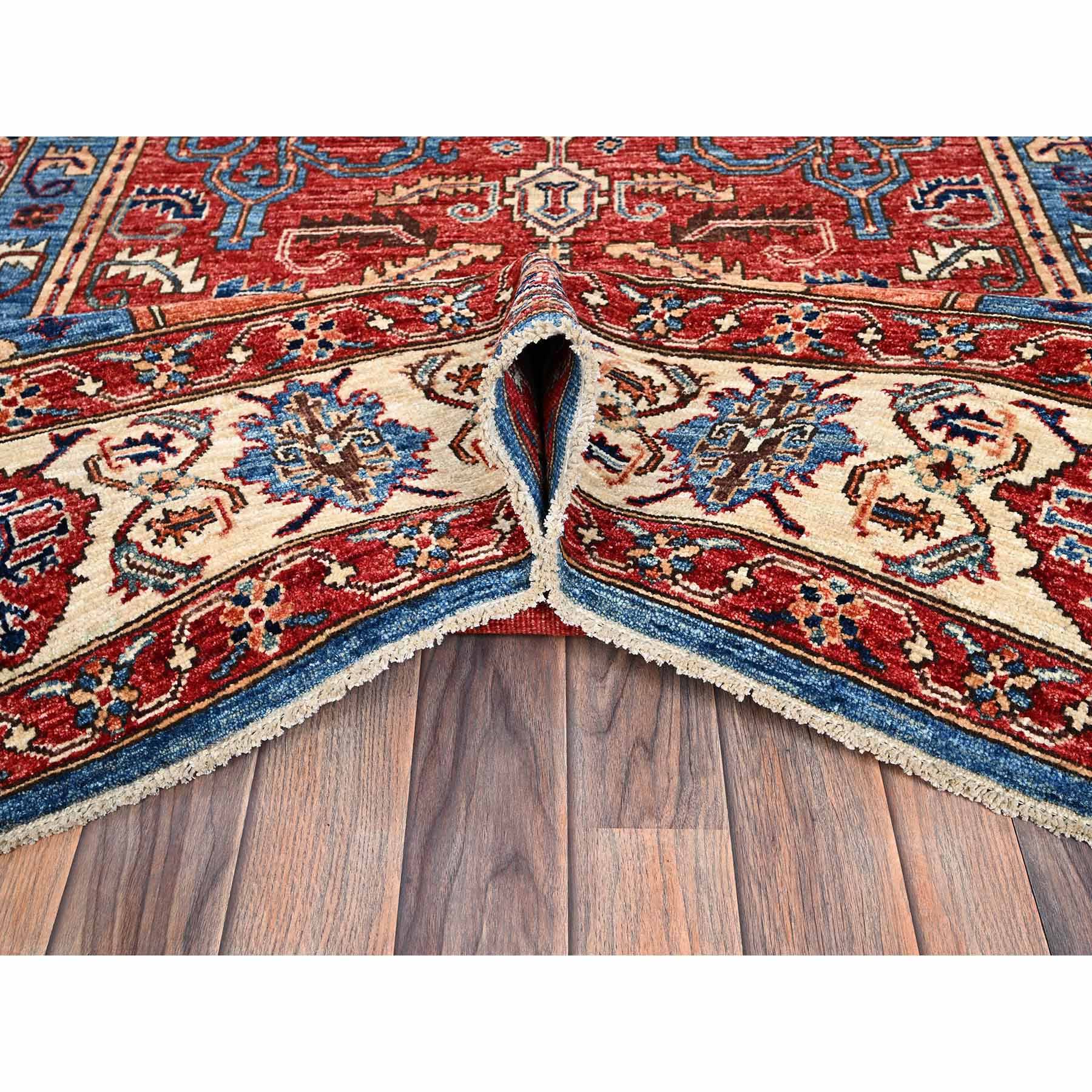 Tribal-Geometric-Hand-Knotted-Rug-5290