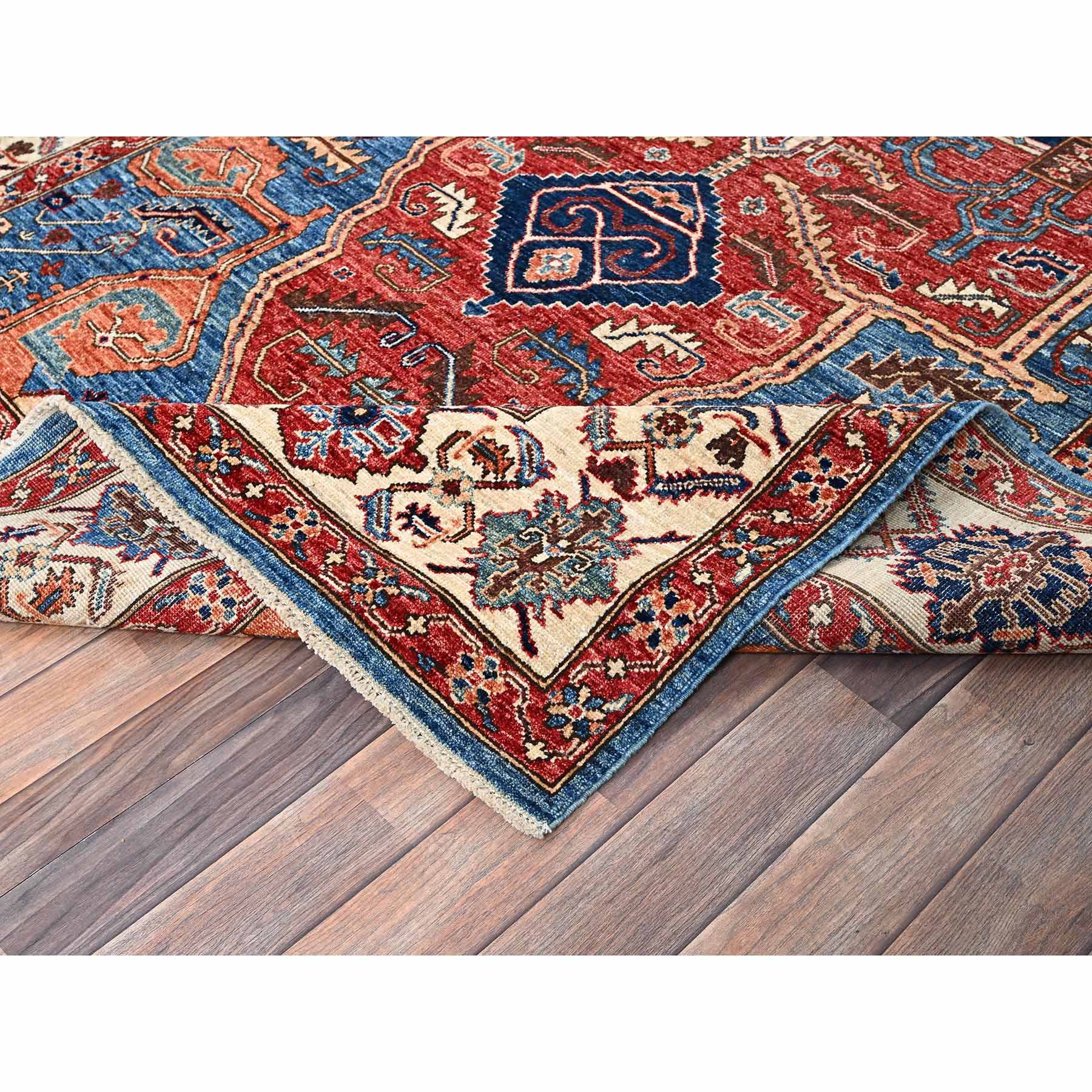 Tribal-Geometric-Hand-Knotted-Rug-5290