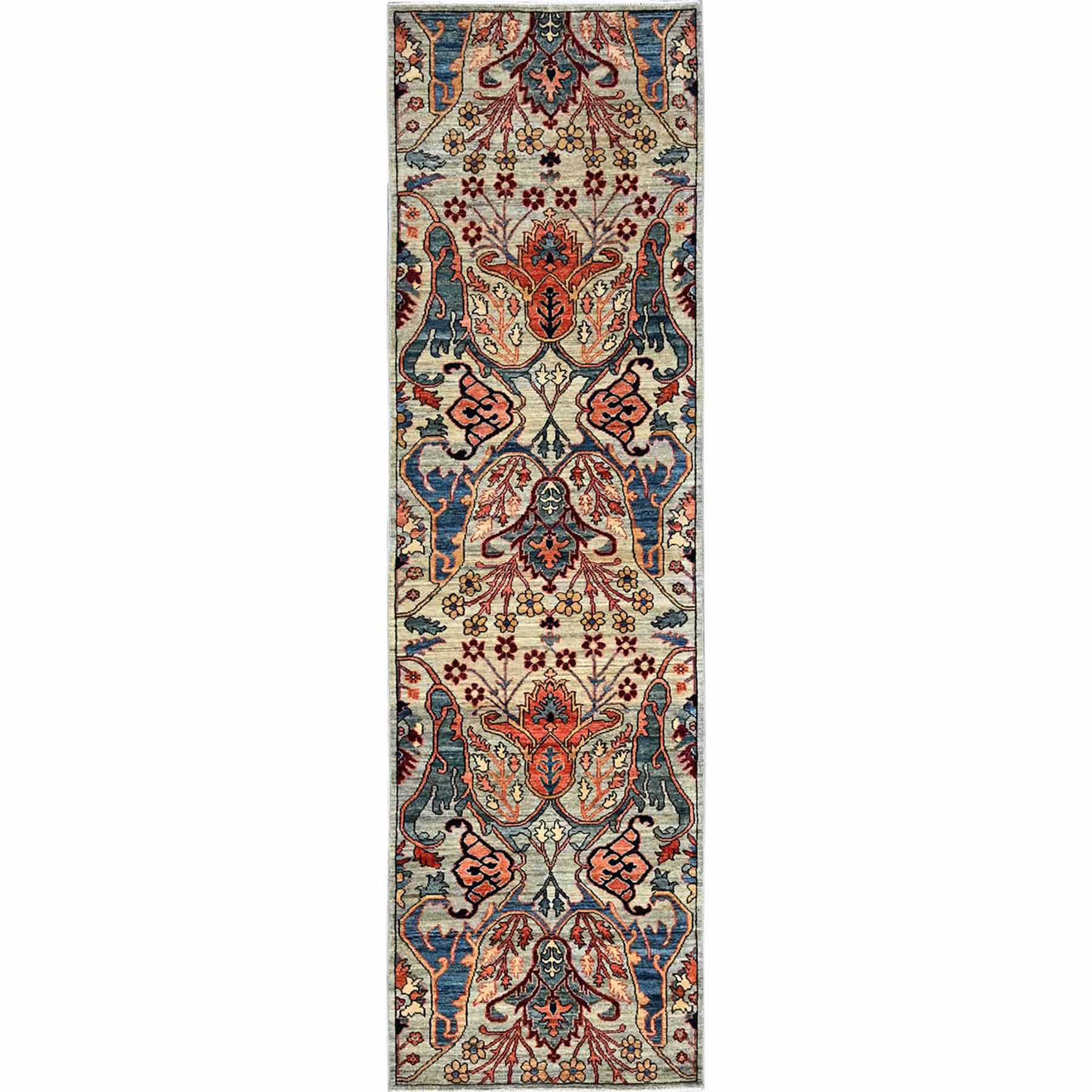 Tribal-Geometric-Hand-Knotted-Rug-5340