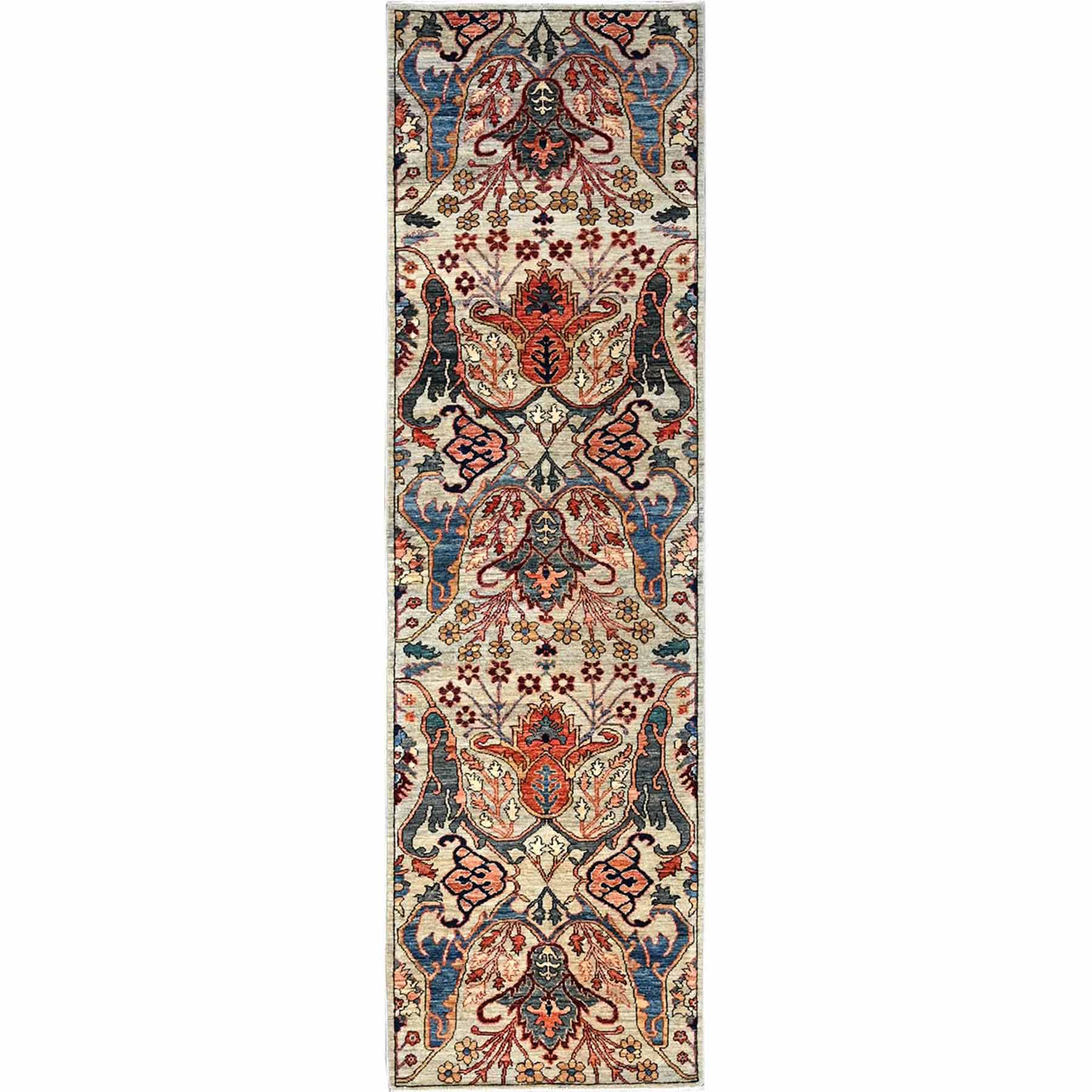 Tribal-Geometric-Hand-Knotted-Rug-5350