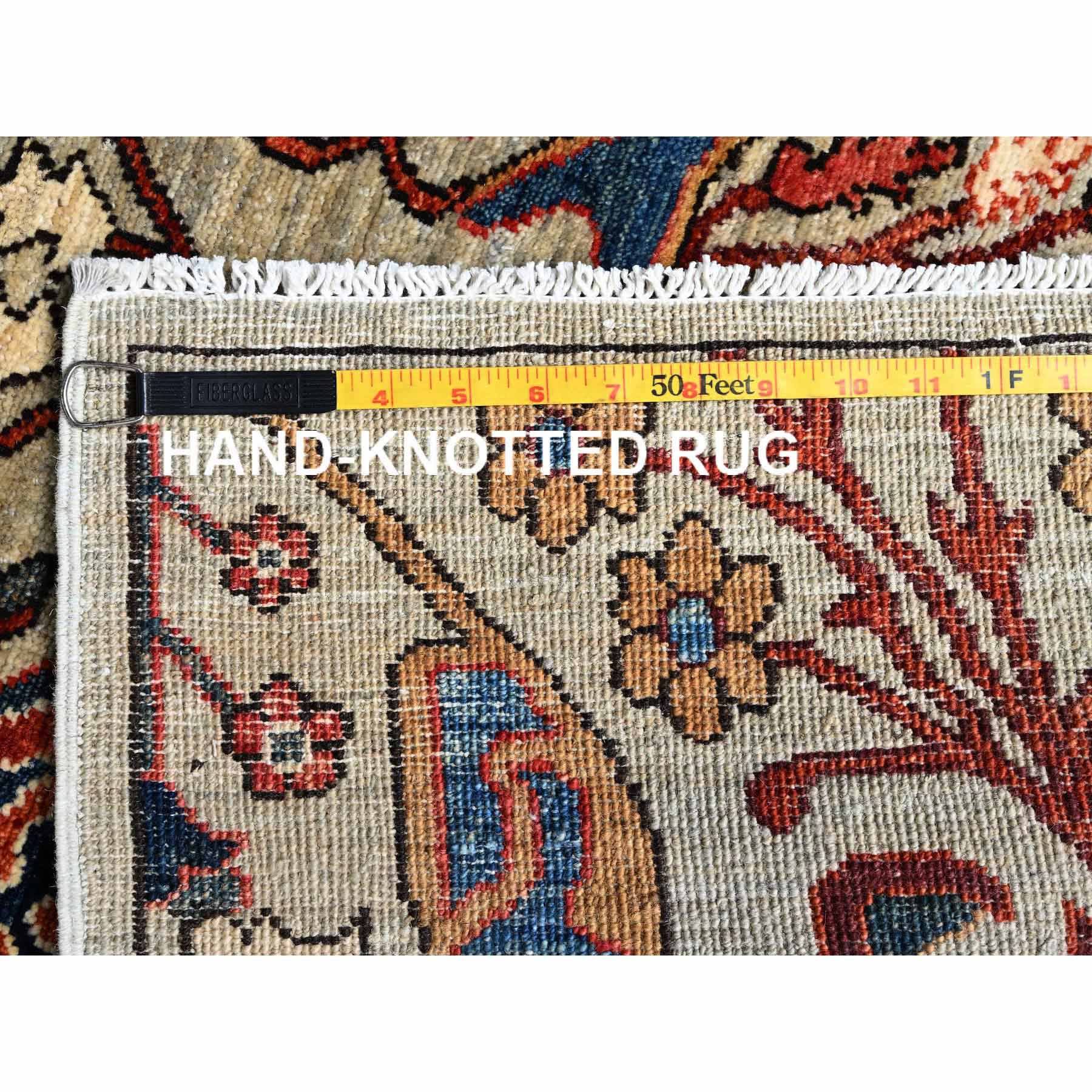 Tribal-Geometric-Hand-Knotted-Rug-5355