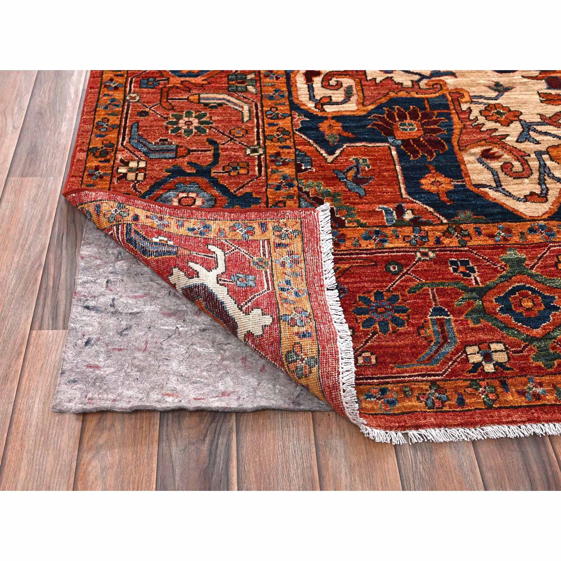 Tribal-Geometric-Hand-Knotted-Rug-5470