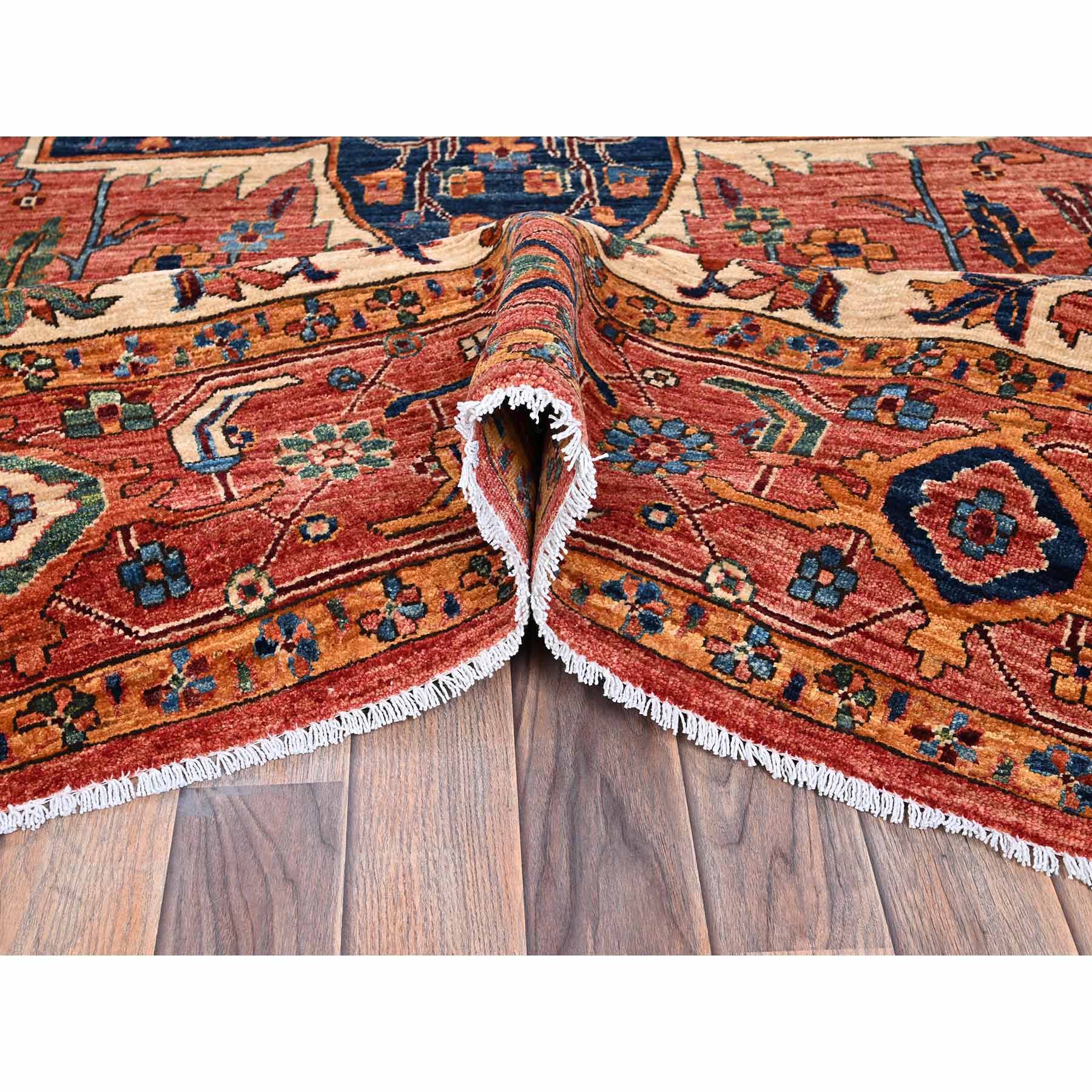 Tribal-Geometric-Hand-Knotted-Rug-5470