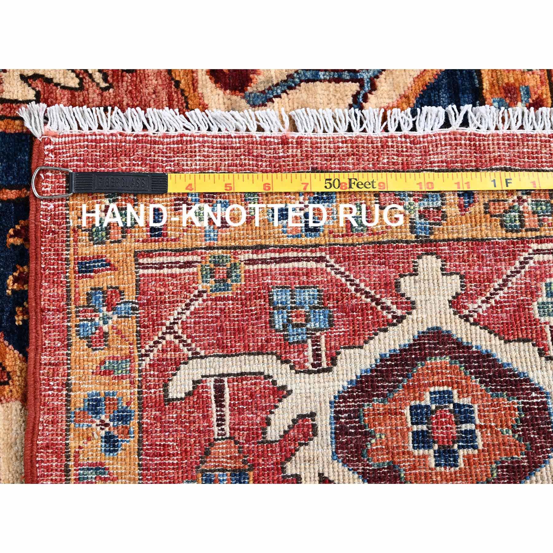 Tribal-Geometric-Hand-Knotted-Rug-5470