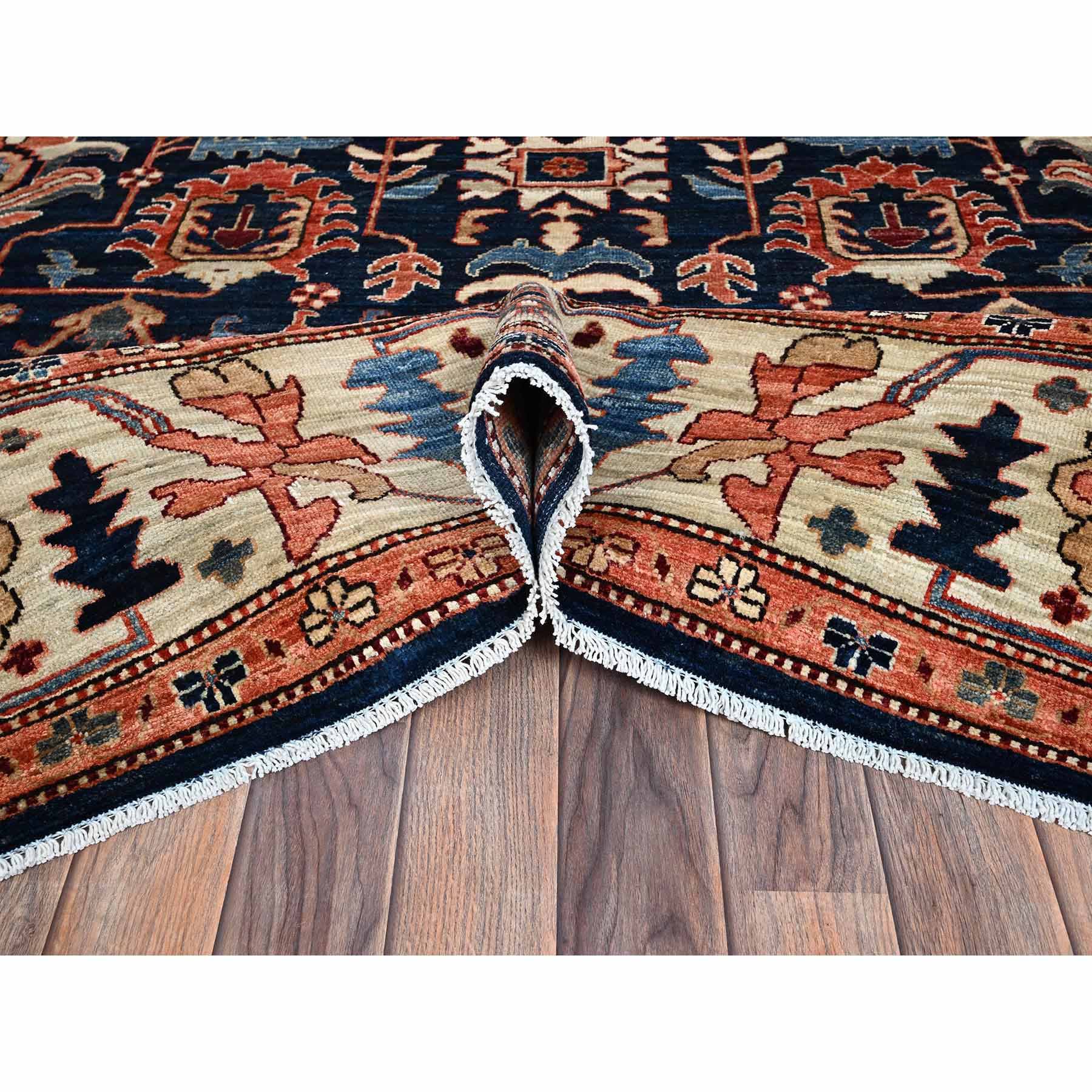 Tribal-Geometric-Hand-Knotted-Rug-5495