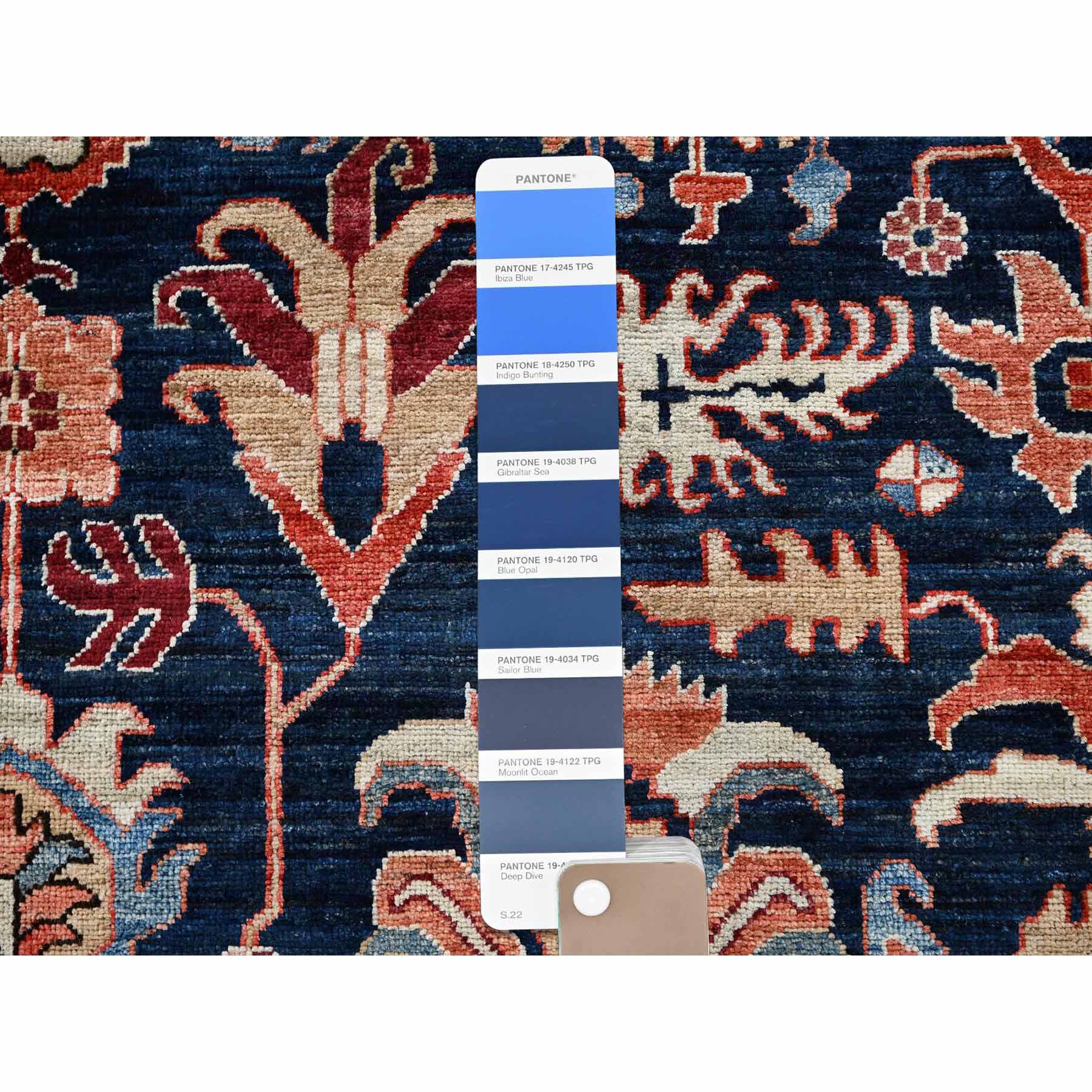 Tribal-Geometric-Hand-Knotted-Rug-5495