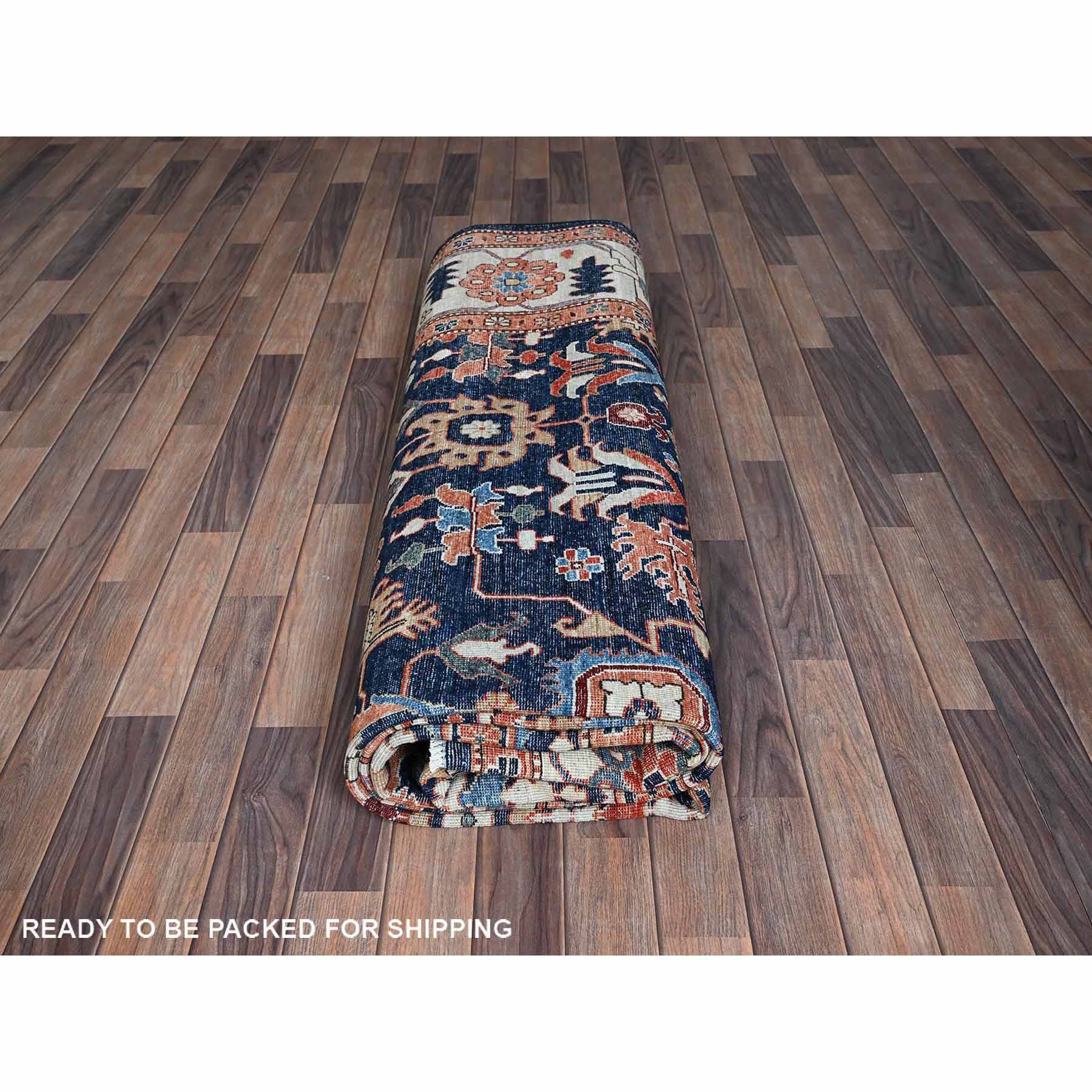 Tribal-Geometric-Hand-Knotted-Rug-5495