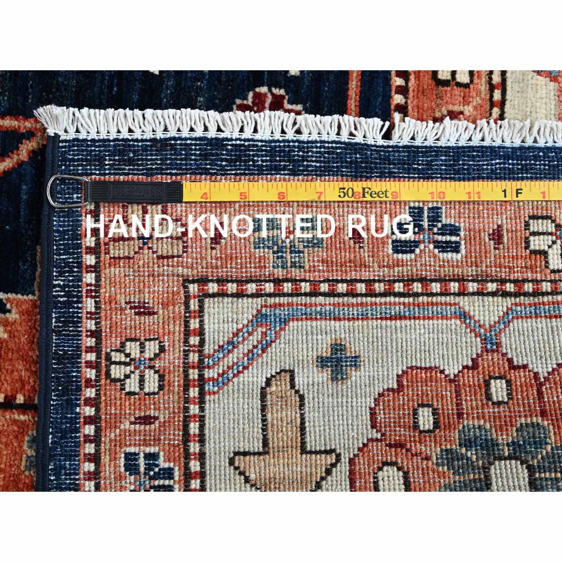Tribal-Geometric-Hand-Knotted-Rug-5495