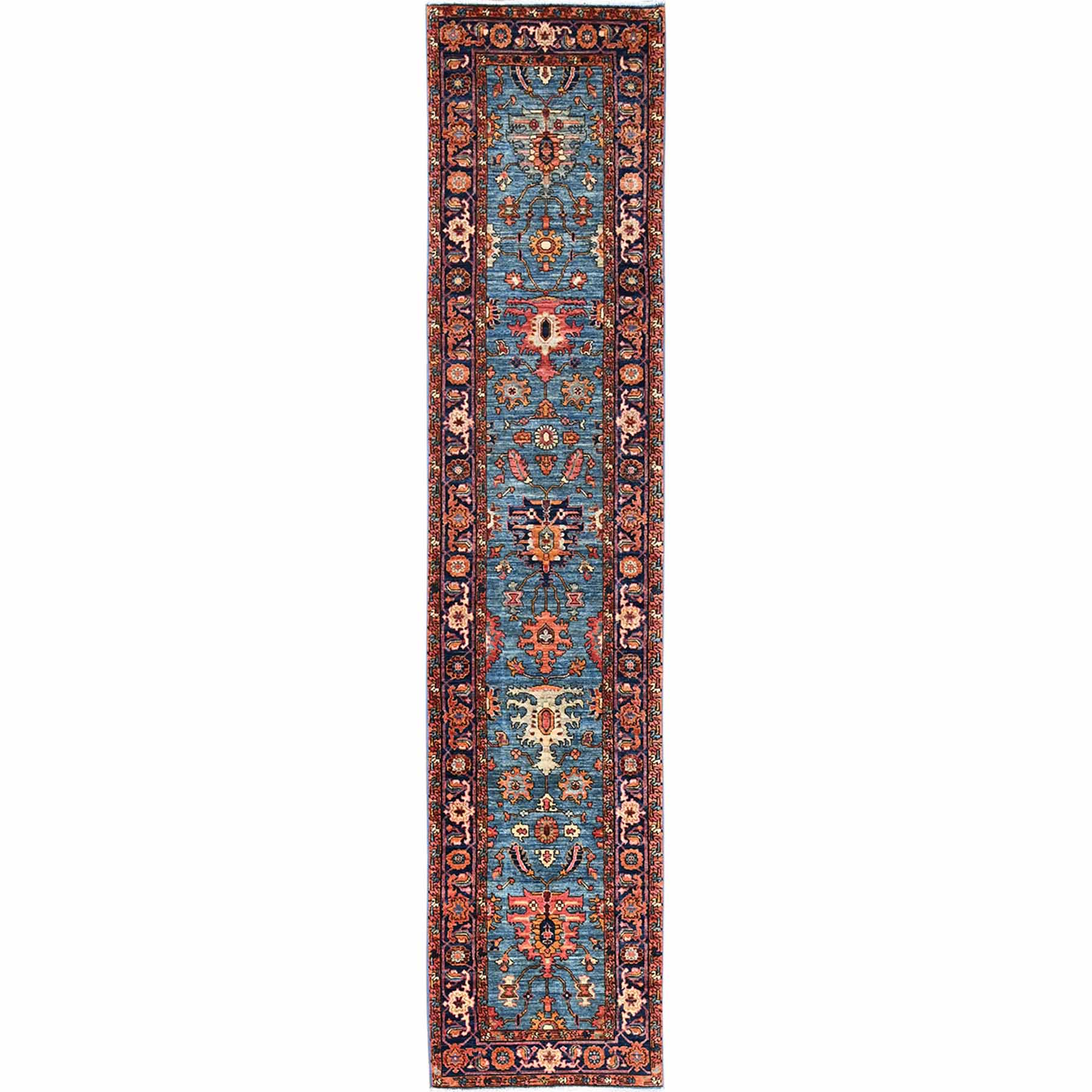 Tribal-Geometric-Hand-Knotted-Rug-5530
