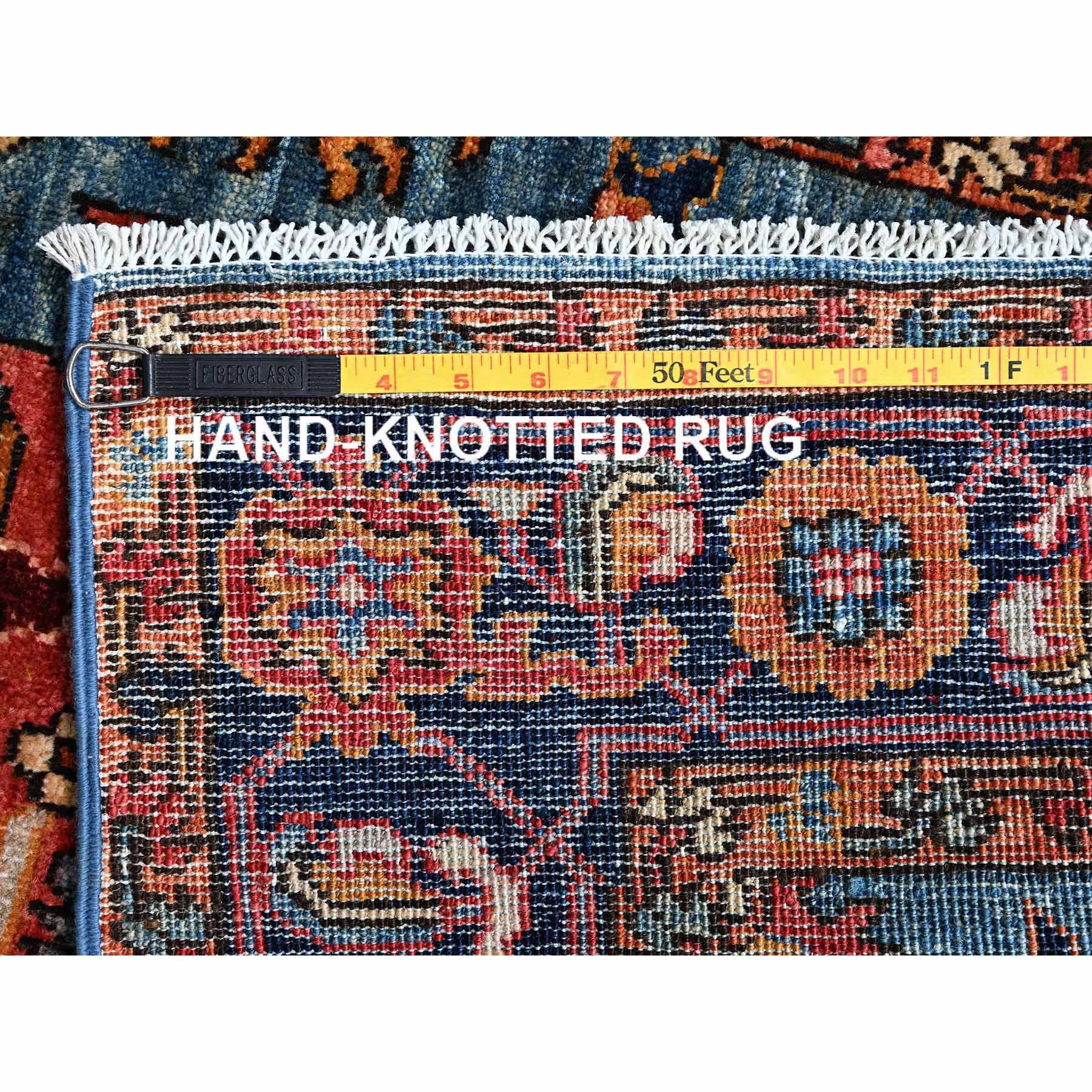 Tribal-Geometric-Hand-Knotted-Rug-5530