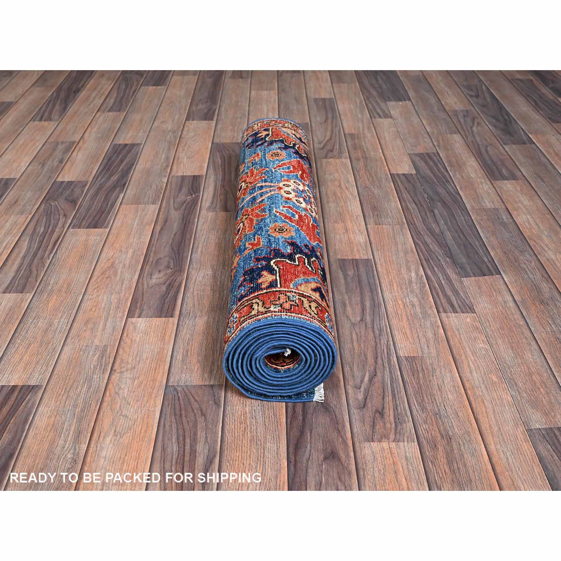 Tribal-Geometric-Hand-Knotted-Rug-5535