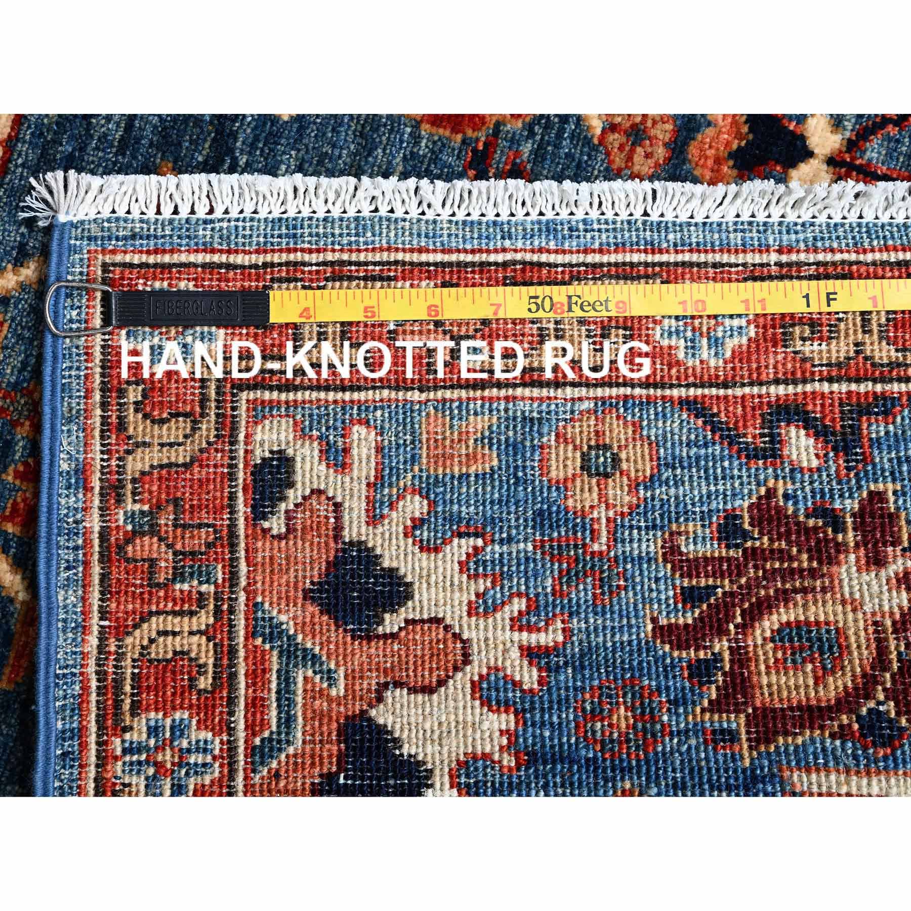 Tribal-Geometric-Hand-Knotted-Rug-5540