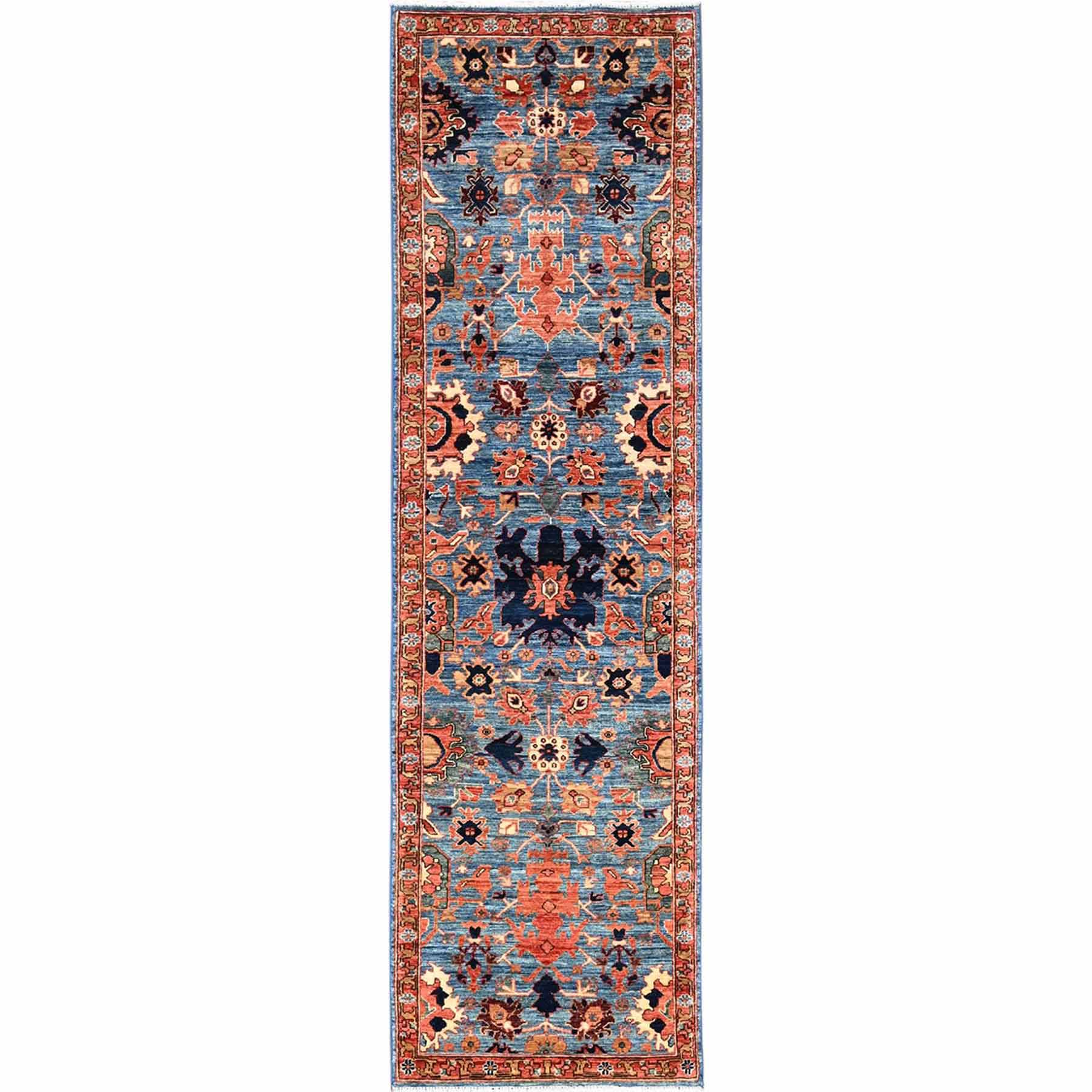 Tribal-Geometric-Hand-Knotted-Rug-5600