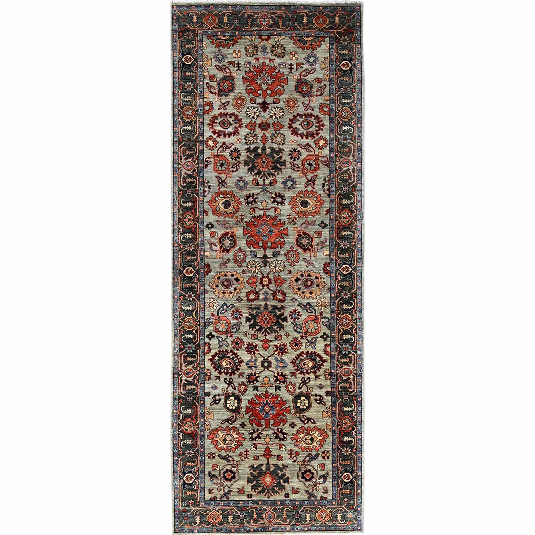 Tribal-Geometric-Hand-Knotted-Rug-5650