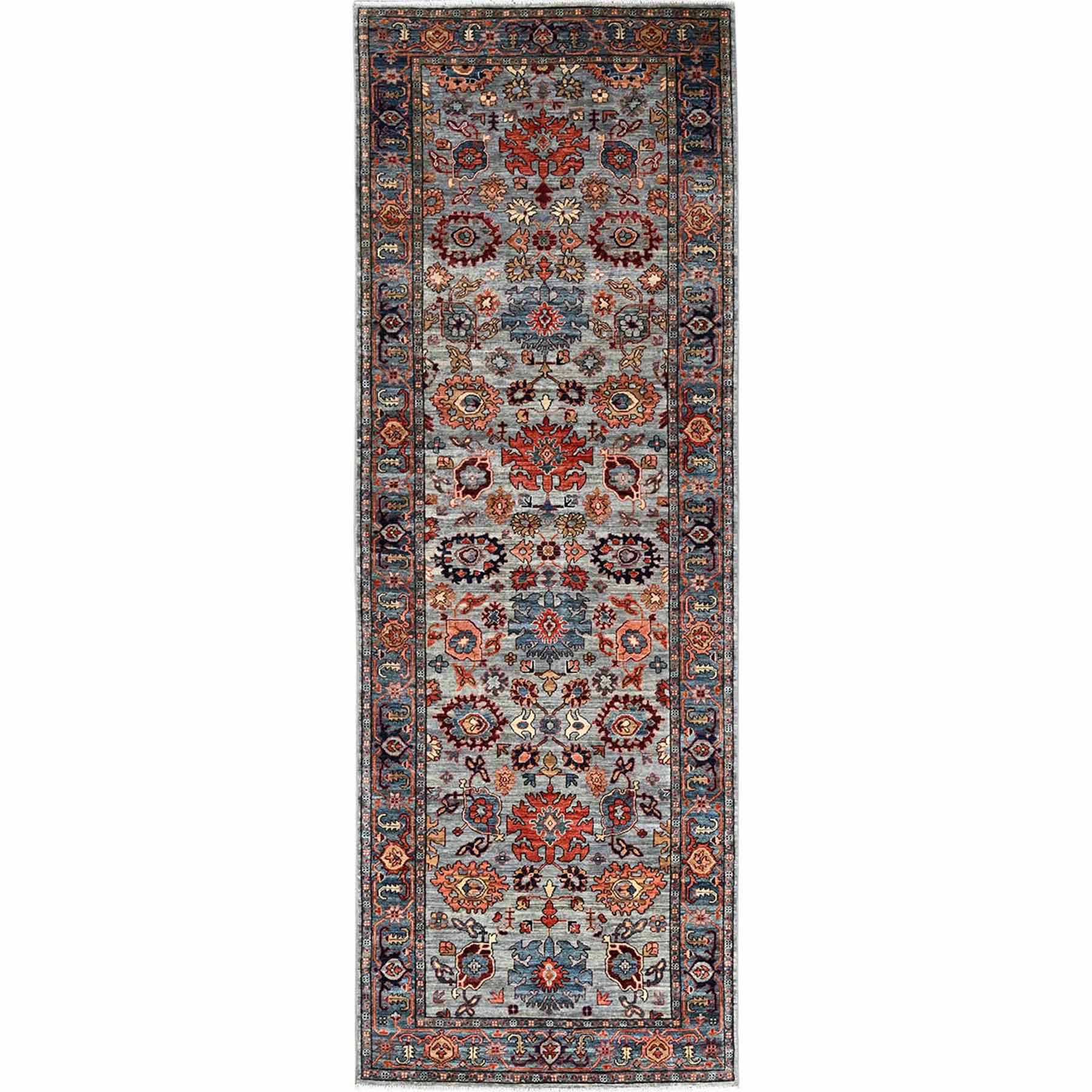 Tribal-Geometric-Hand-Knotted-Rug-5660