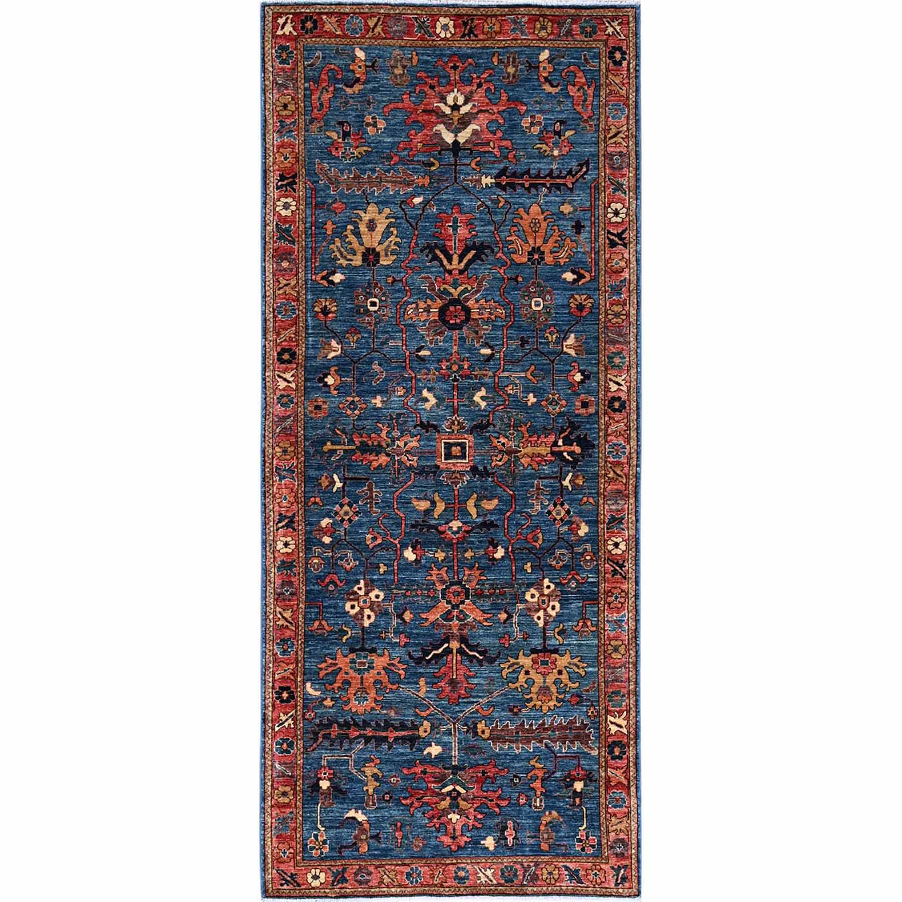 Tribal-Geometric-Hand-Knotted-Rug-5675