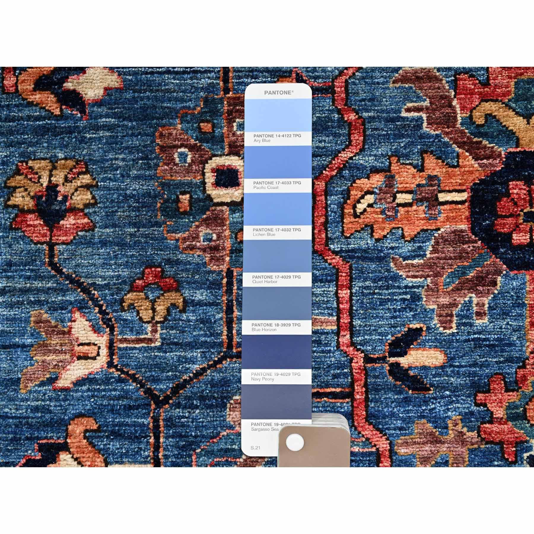 Tribal-Geometric-Hand-Knotted-Rug-5675