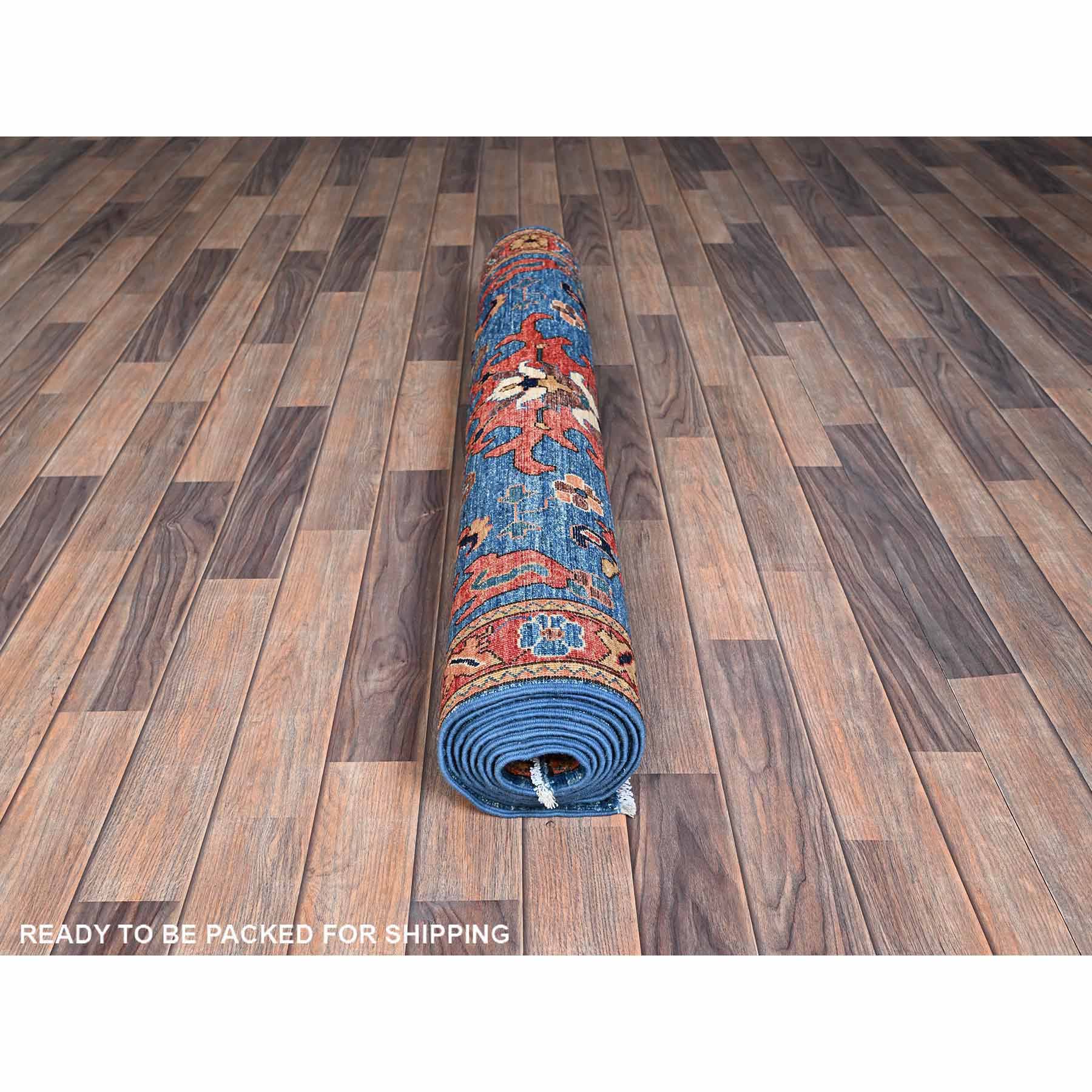 Tribal-Geometric-Hand-Knotted-Rug-5675