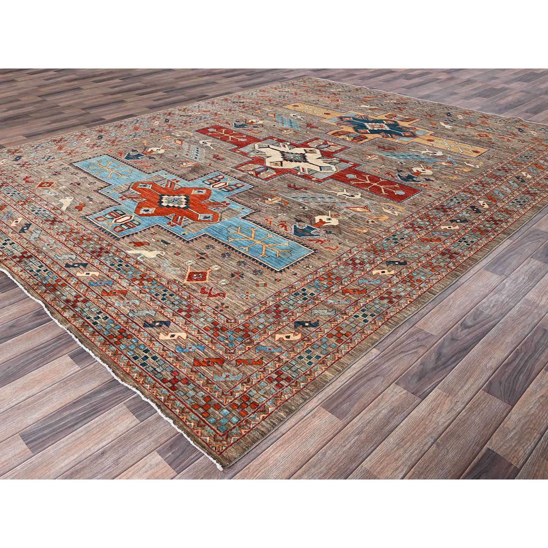 Tribal-Geometric-Hand-Knotted-Rug-5715