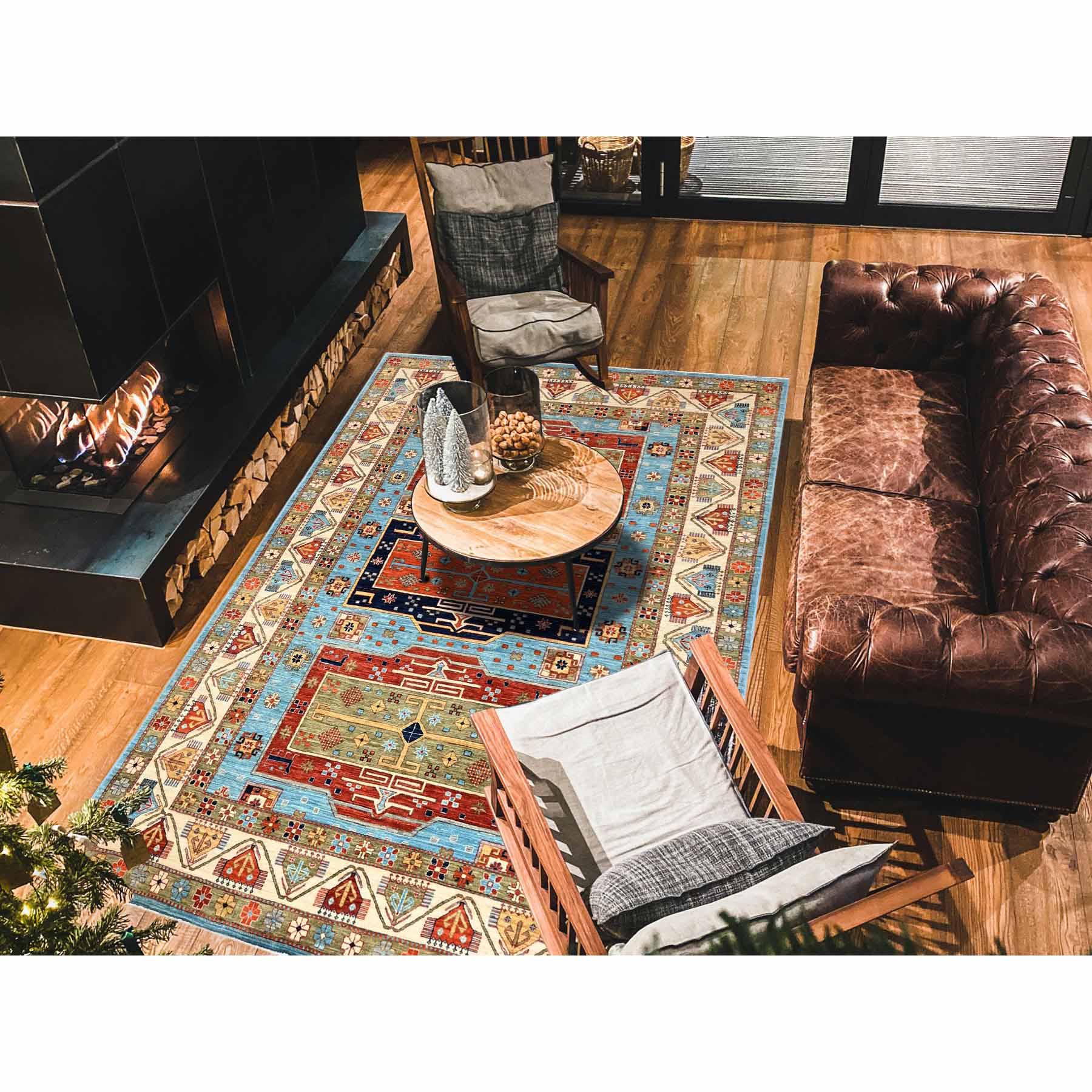 Tribal-Geometric-Hand-Knotted-Rug-5720