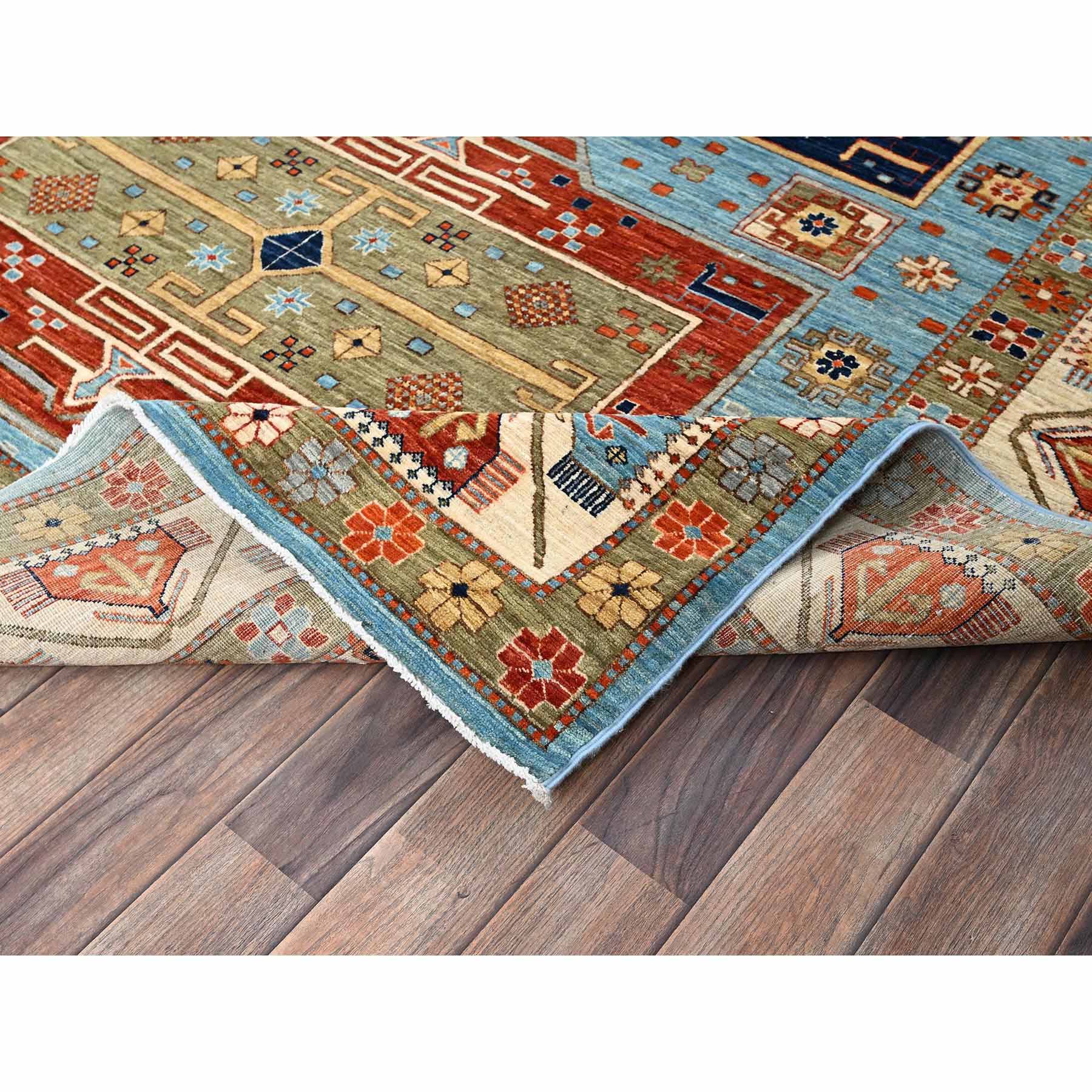 Tribal-Geometric-Hand-Knotted-Rug-5720