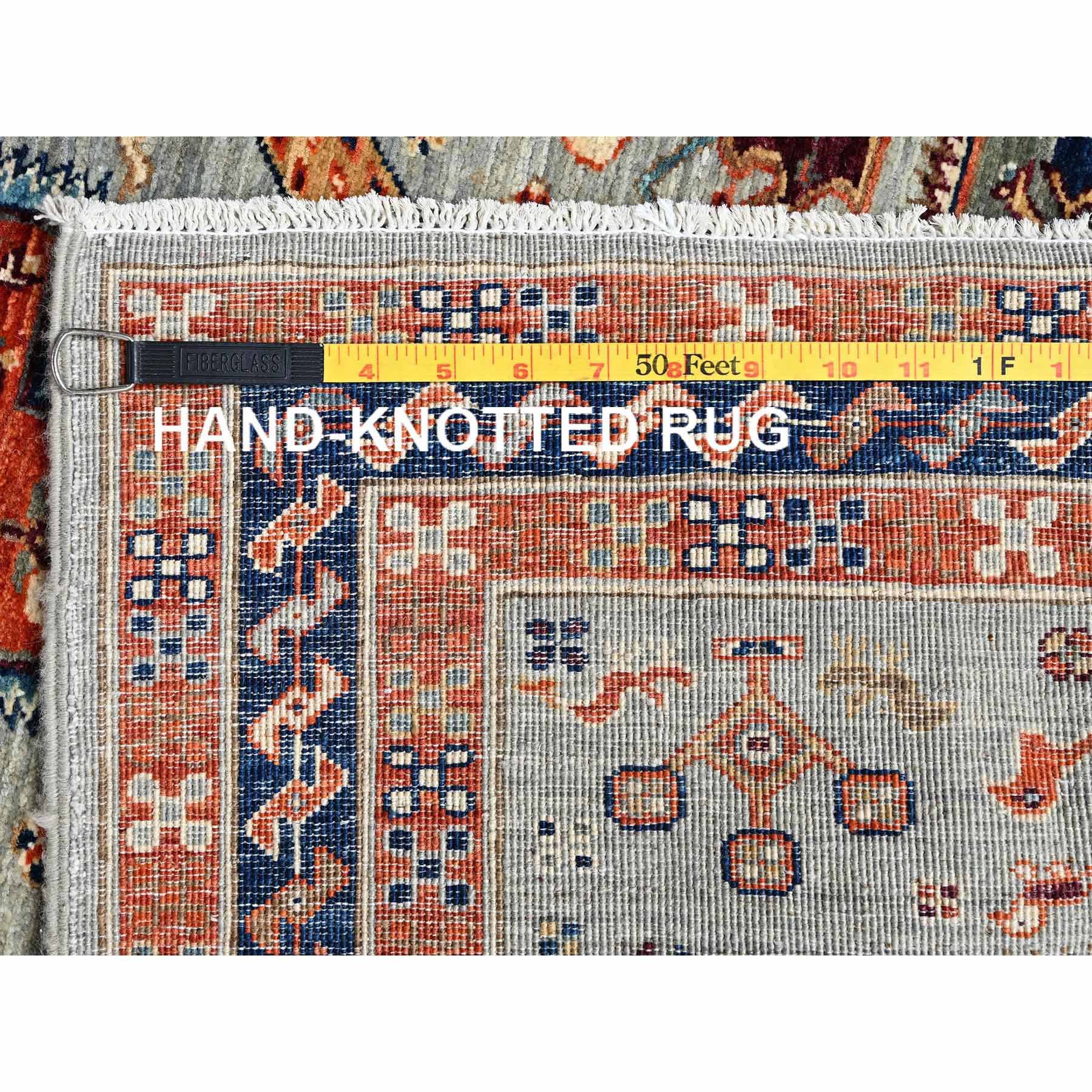 Tribal-Geometric-Hand-Knotted-Rug-5740