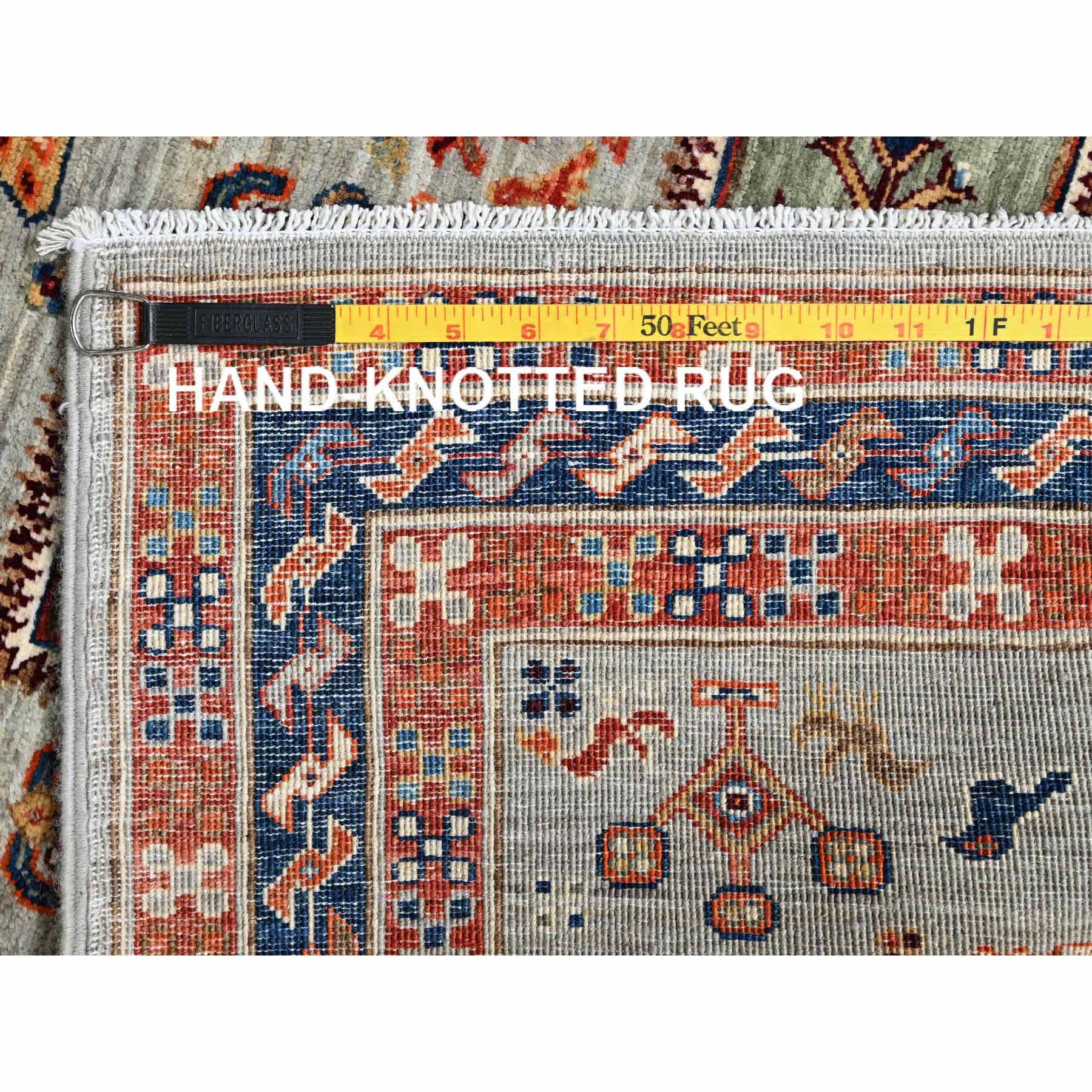 Tribal-Geometric-Hand-Knotted-Rug-5750