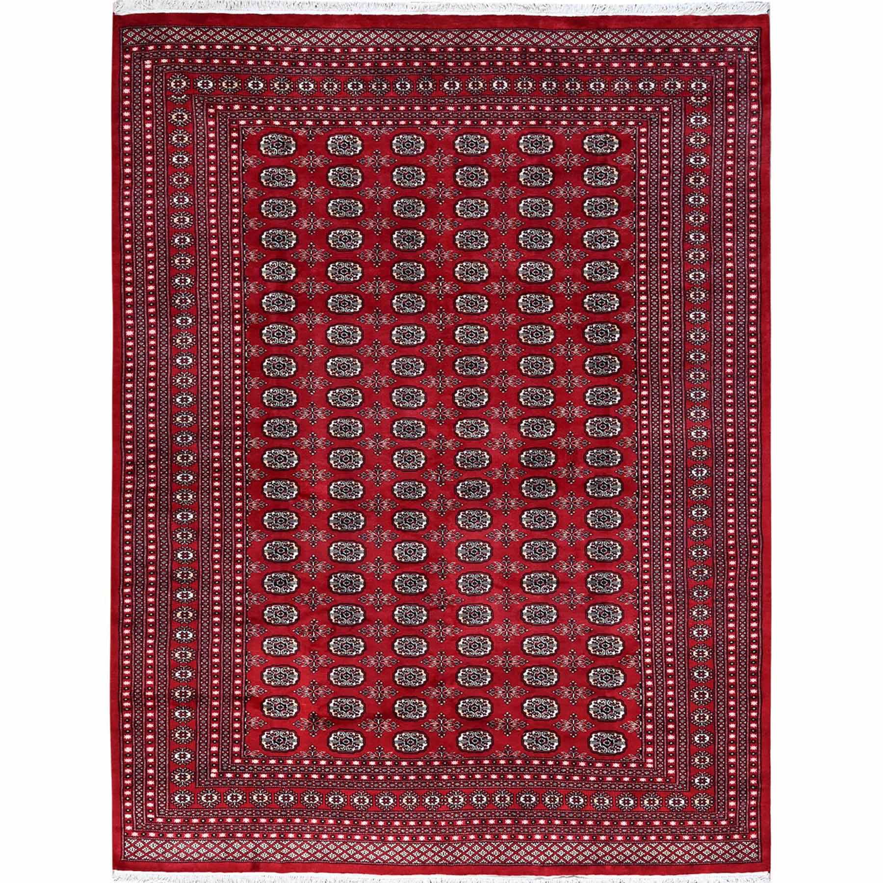 Tribal-Geometric-Hand-Knotted-Rug-6625