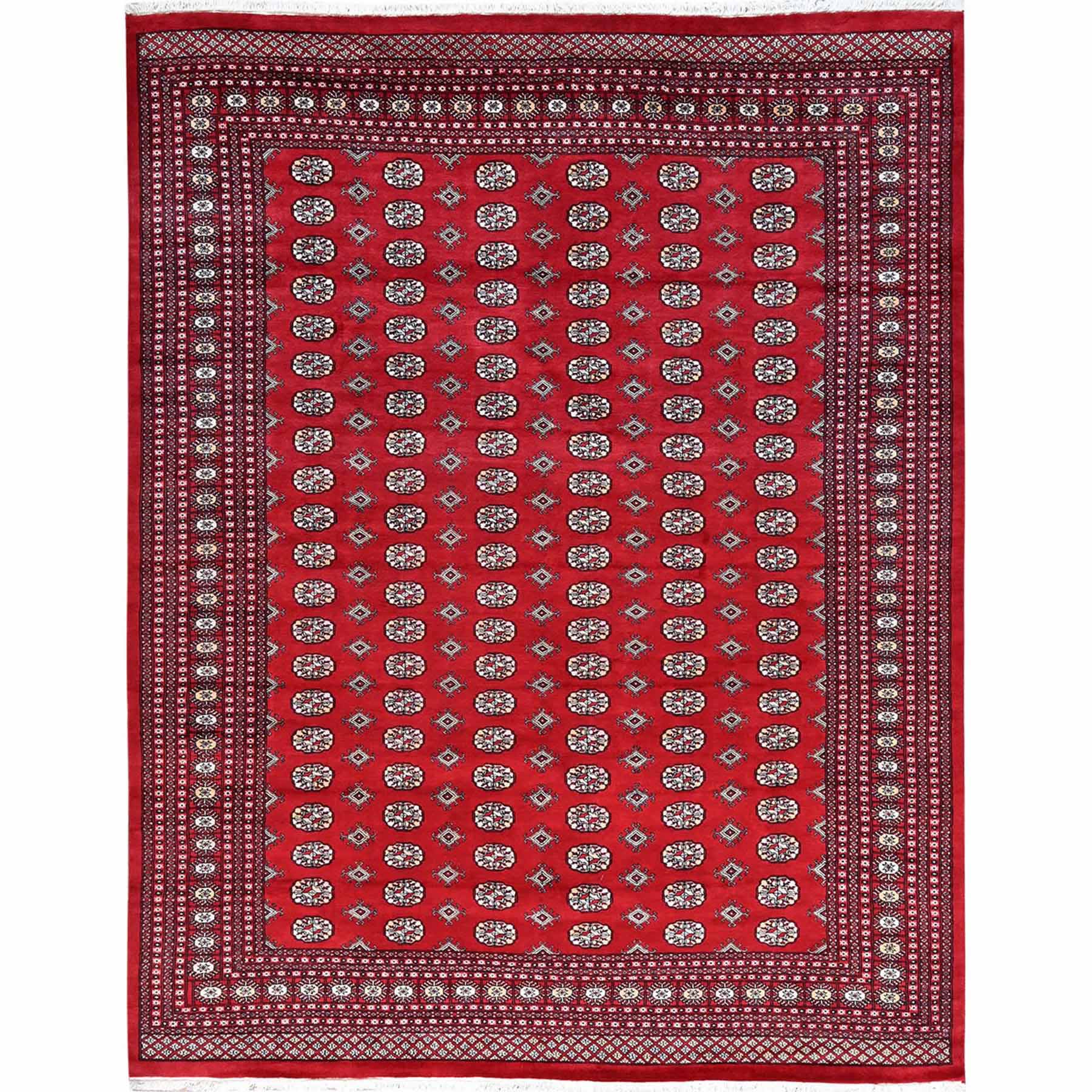 Tribal-Geometric-Hand-Knotted-Rug-6635