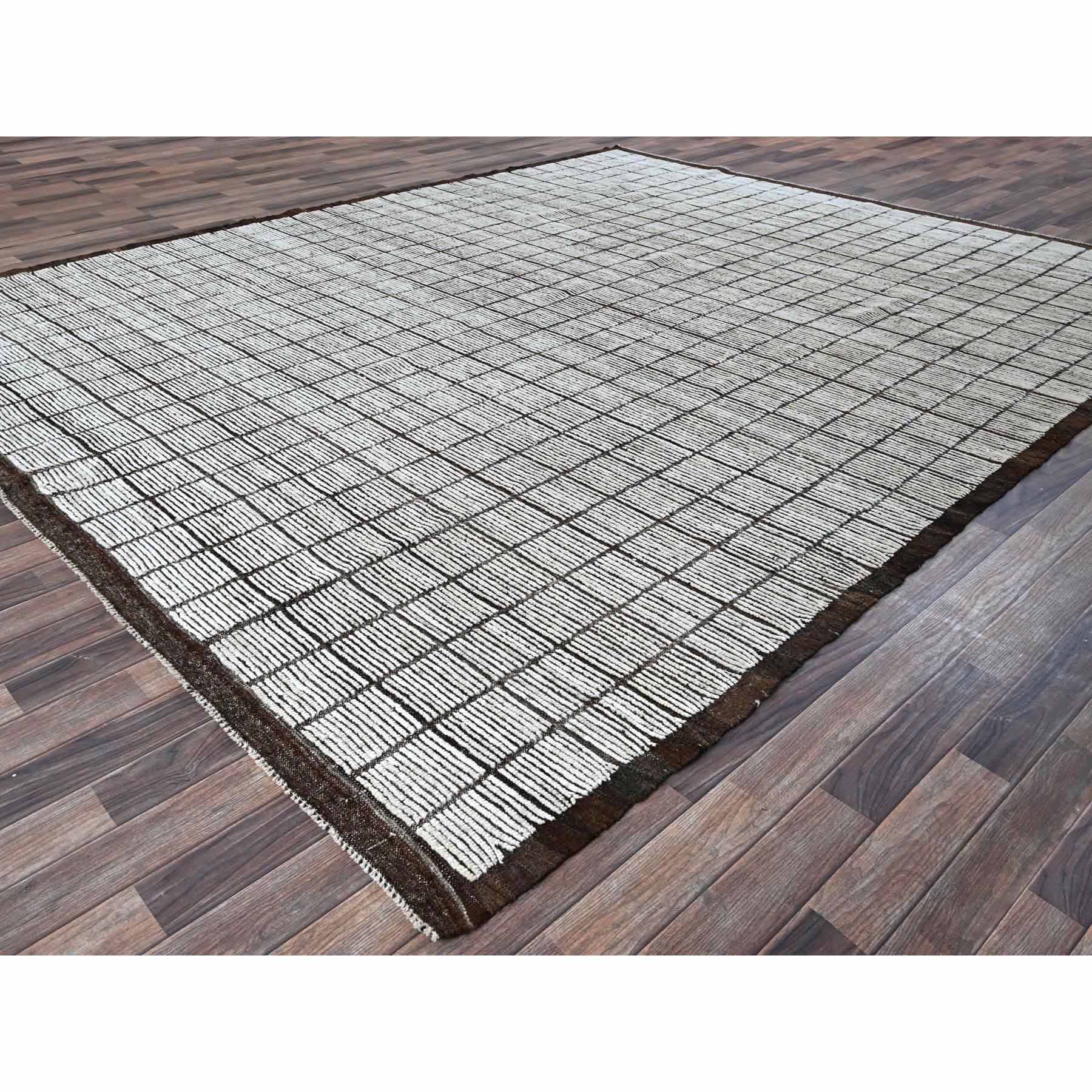 Tribal-Geometric-Hand-Knotted-Rug-6700
