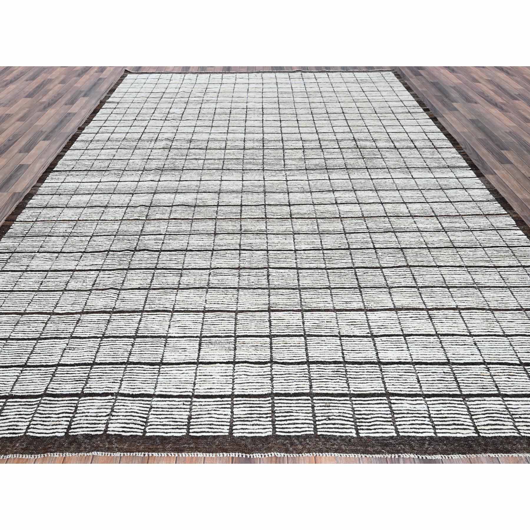 Tribal-Geometric-Hand-Knotted-Rug-6705