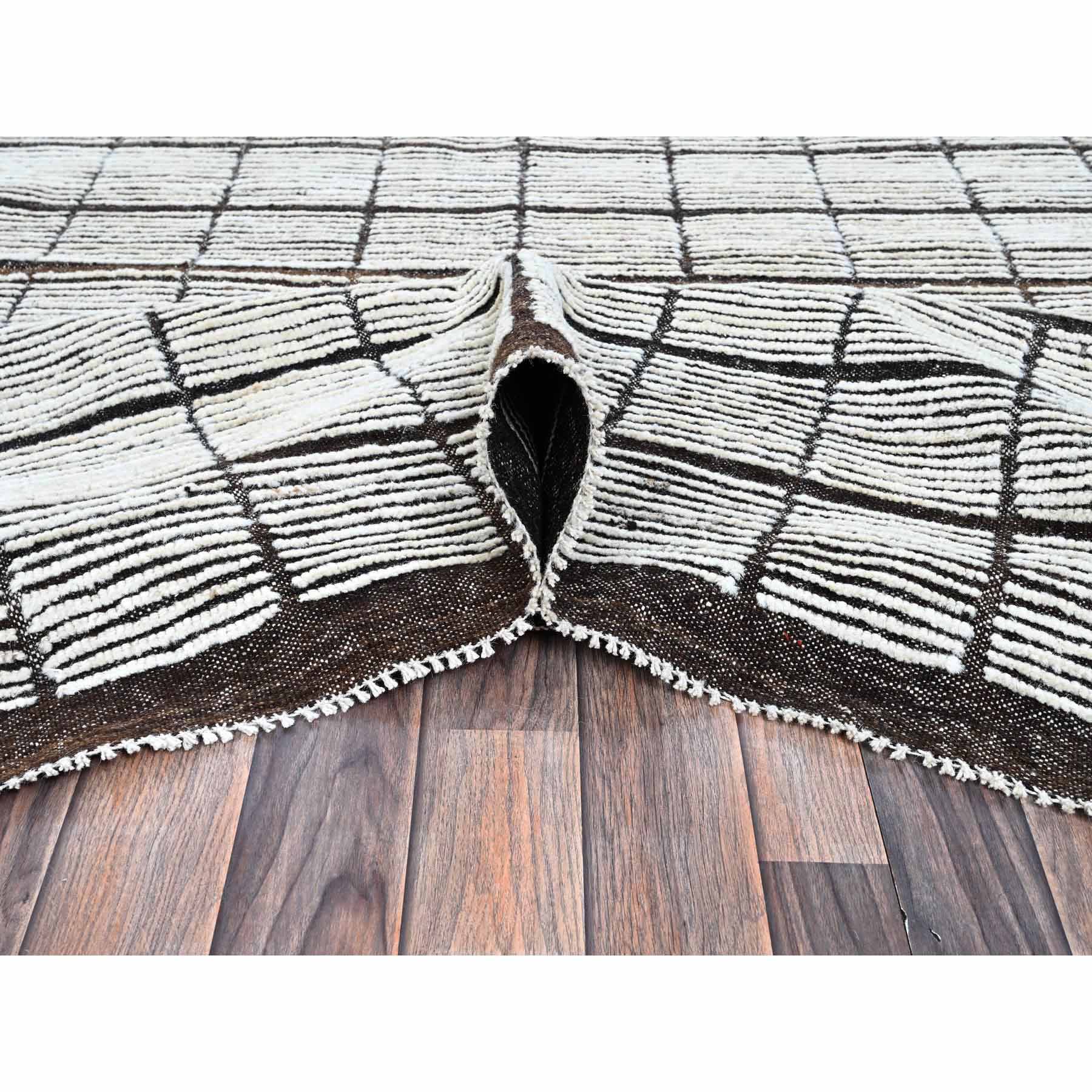 Tribal-Geometric-Hand-Knotted-Rug-6705