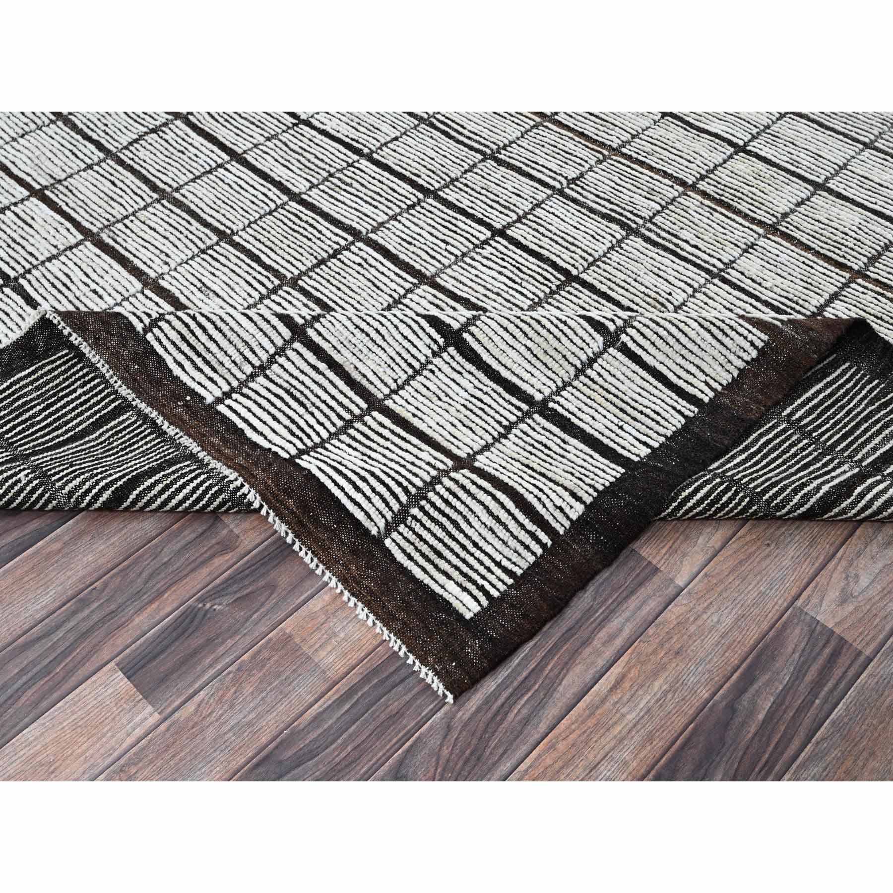 Tribal-Geometric-Hand-Knotted-Rug-6705