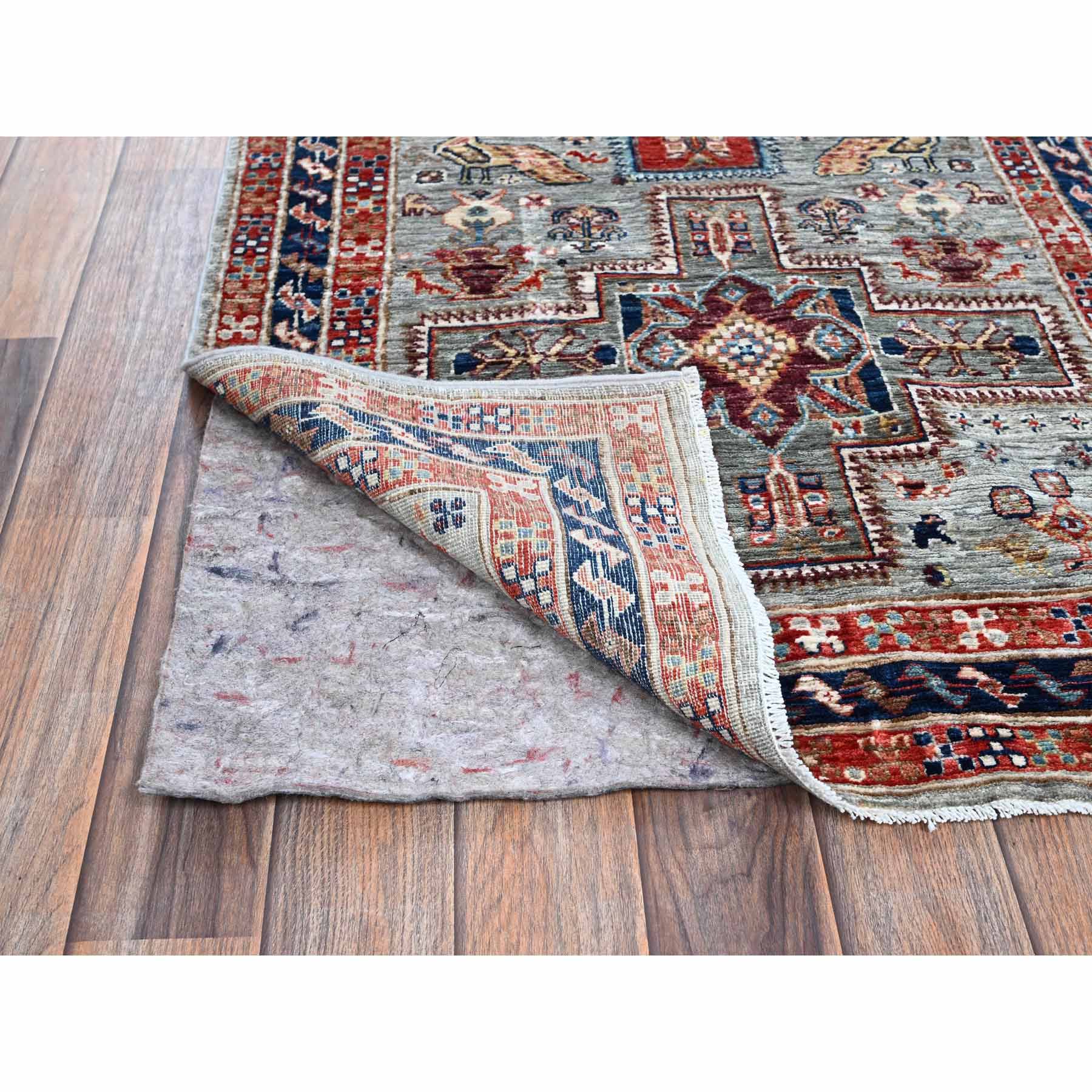 Tribal-Geometric-Hand-Knotted-Rug-6710