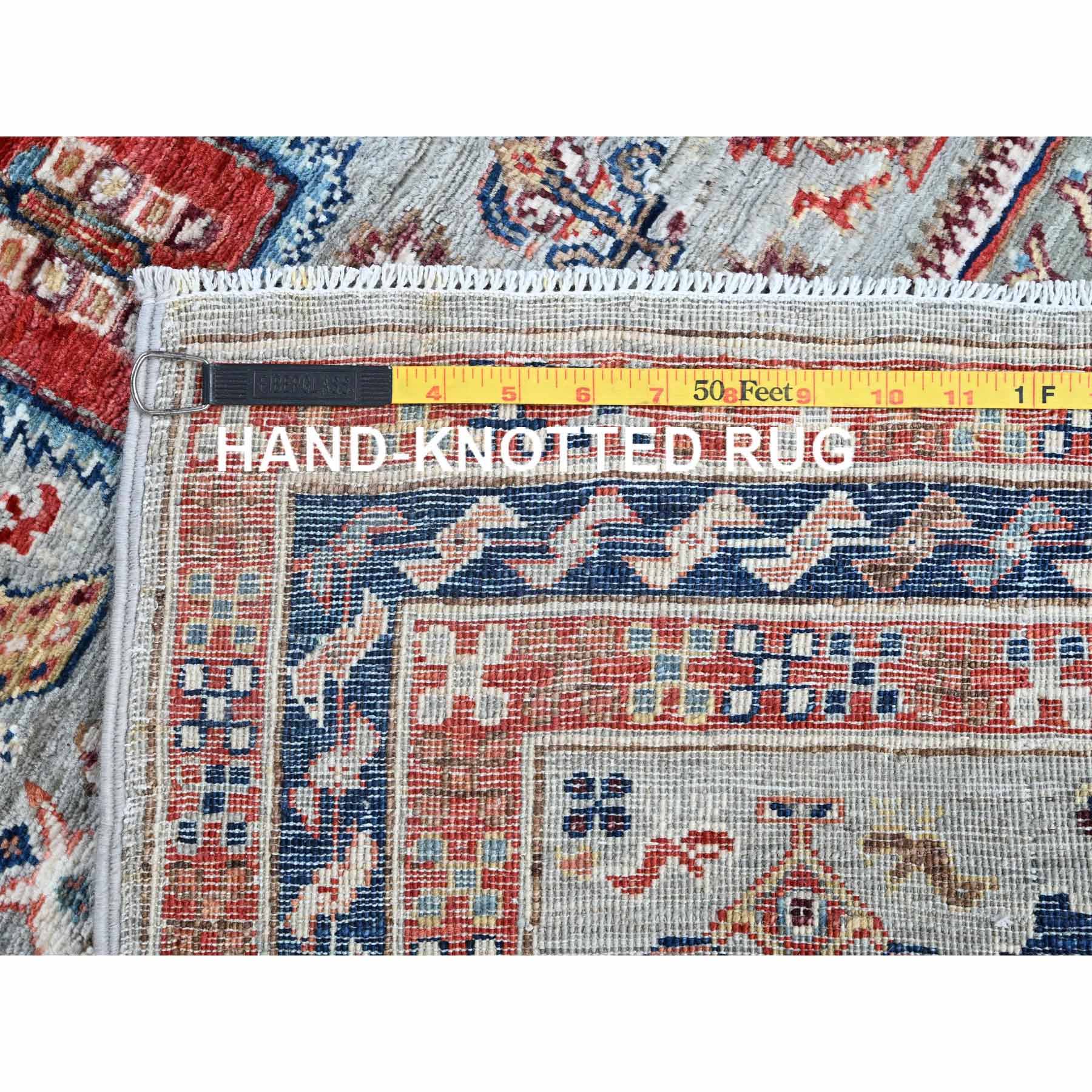 Tribal-Geometric-Hand-Knotted-Rug-6710