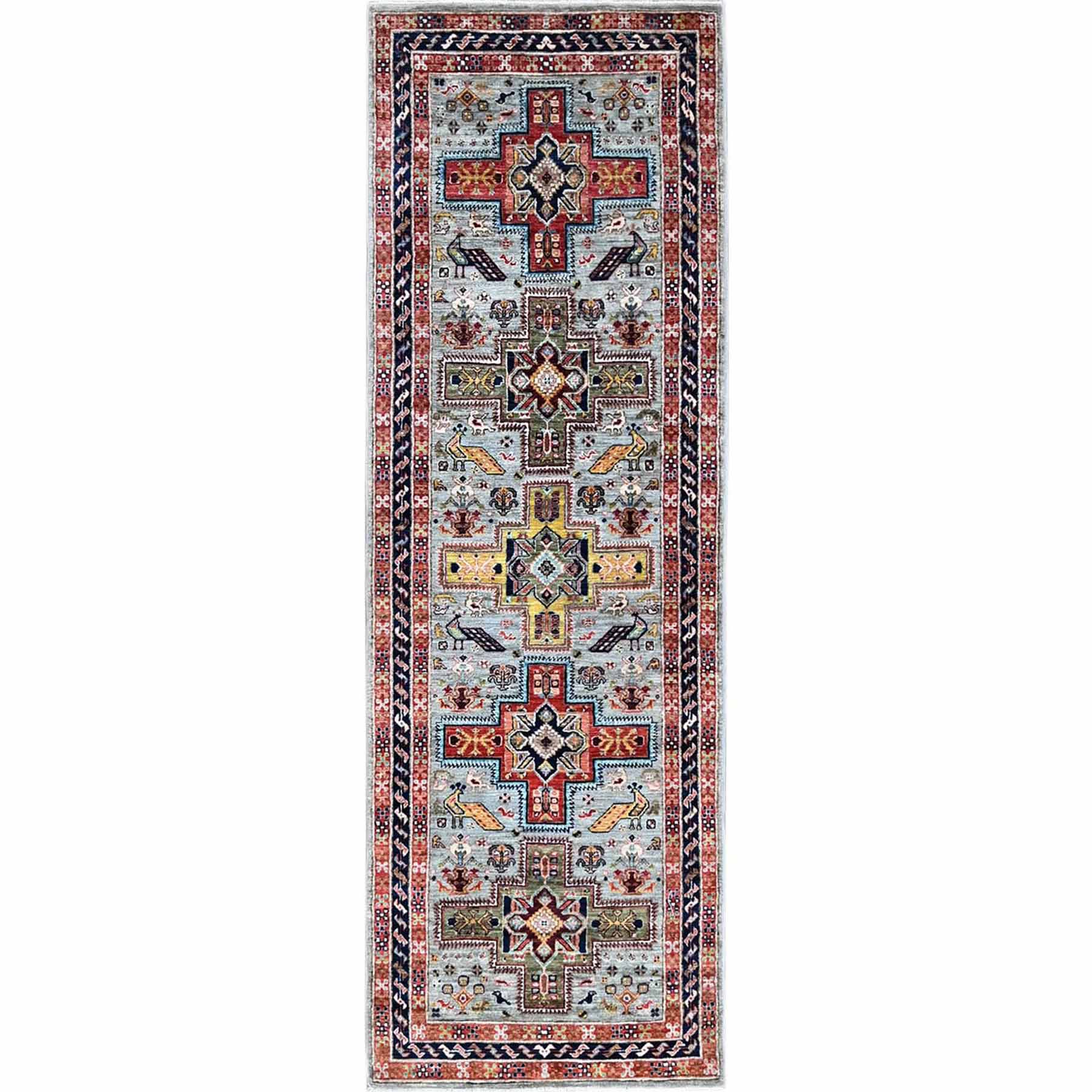 Tribal-Geometric-Hand-Knotted-Rug-6725