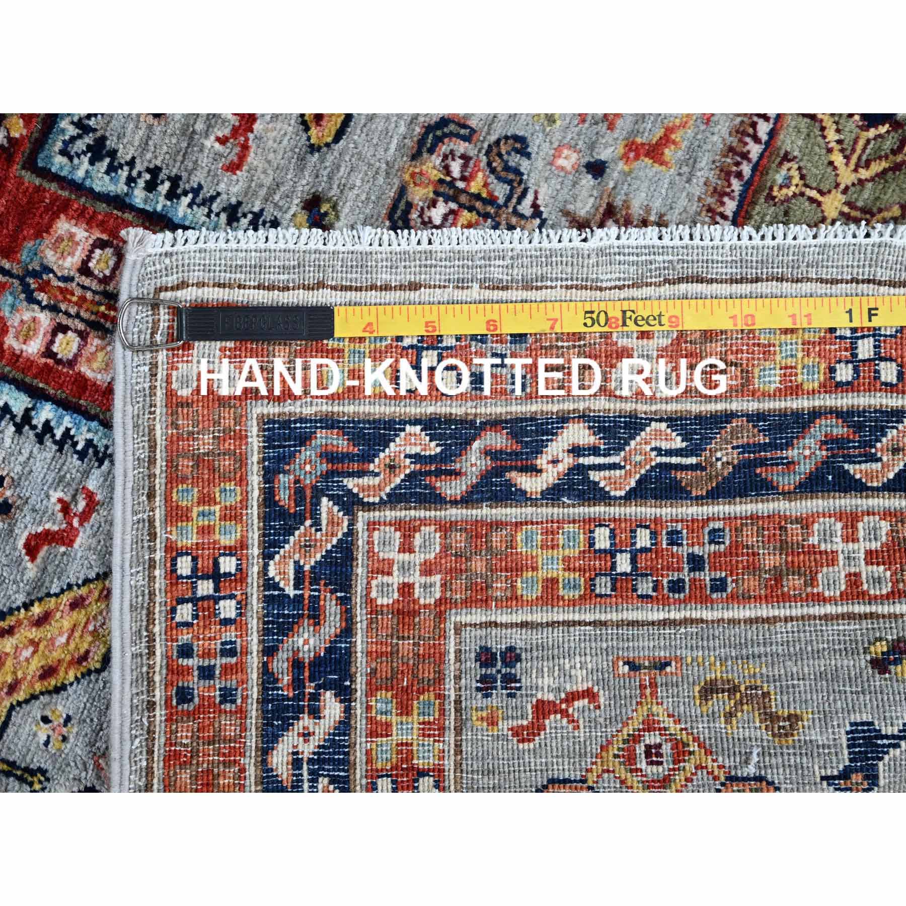 Tribal-Geometric-Hand-Knotted-Rug-6725