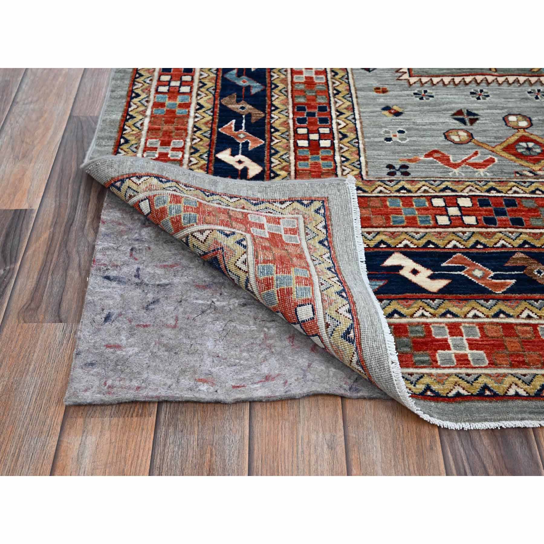 Tribal-Geometric-Hand-Knotted-Rug-6735
