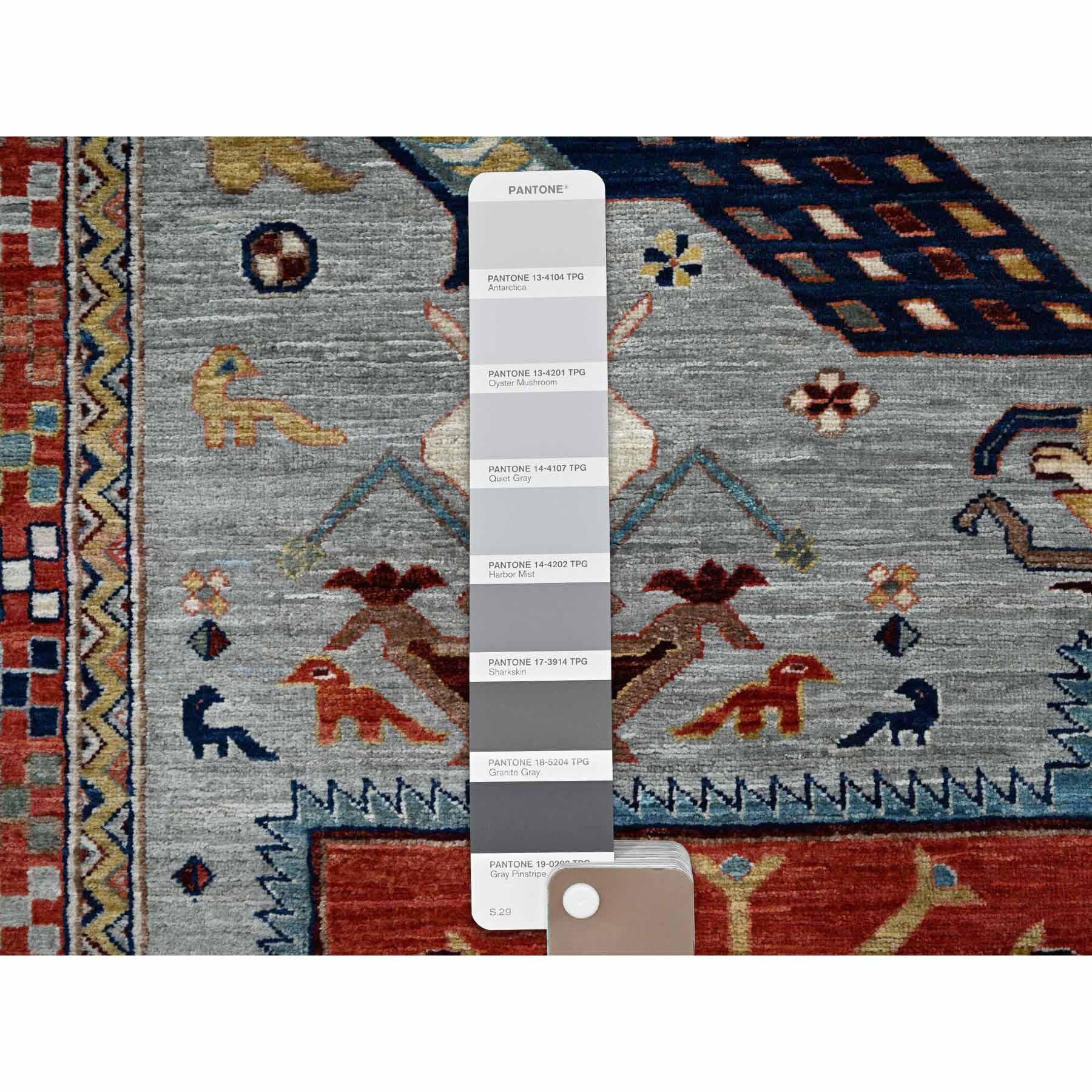 Tribal-Geometric-Hand-Knotted-Rug-6735