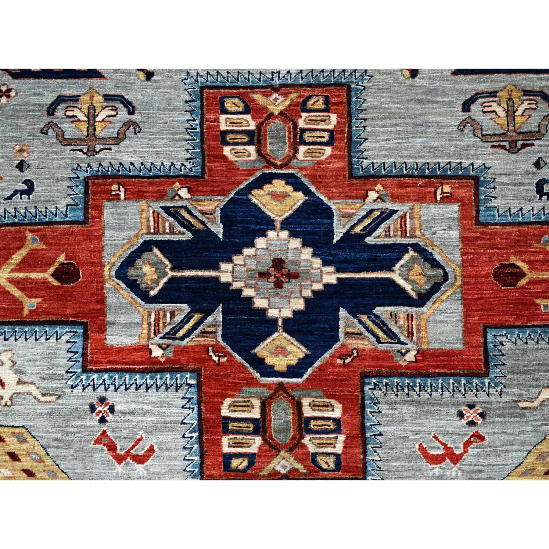 Tribal-Geometric-Hand-Knotted-Rug-6735