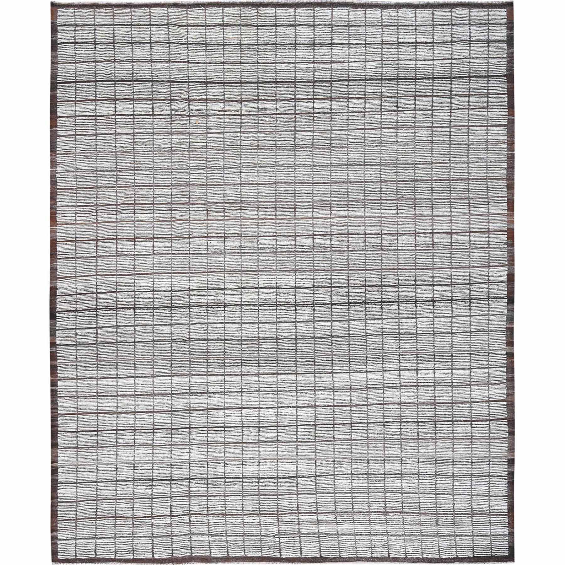 Tribal-Geometric-Hand-Knotted-Rug-6875