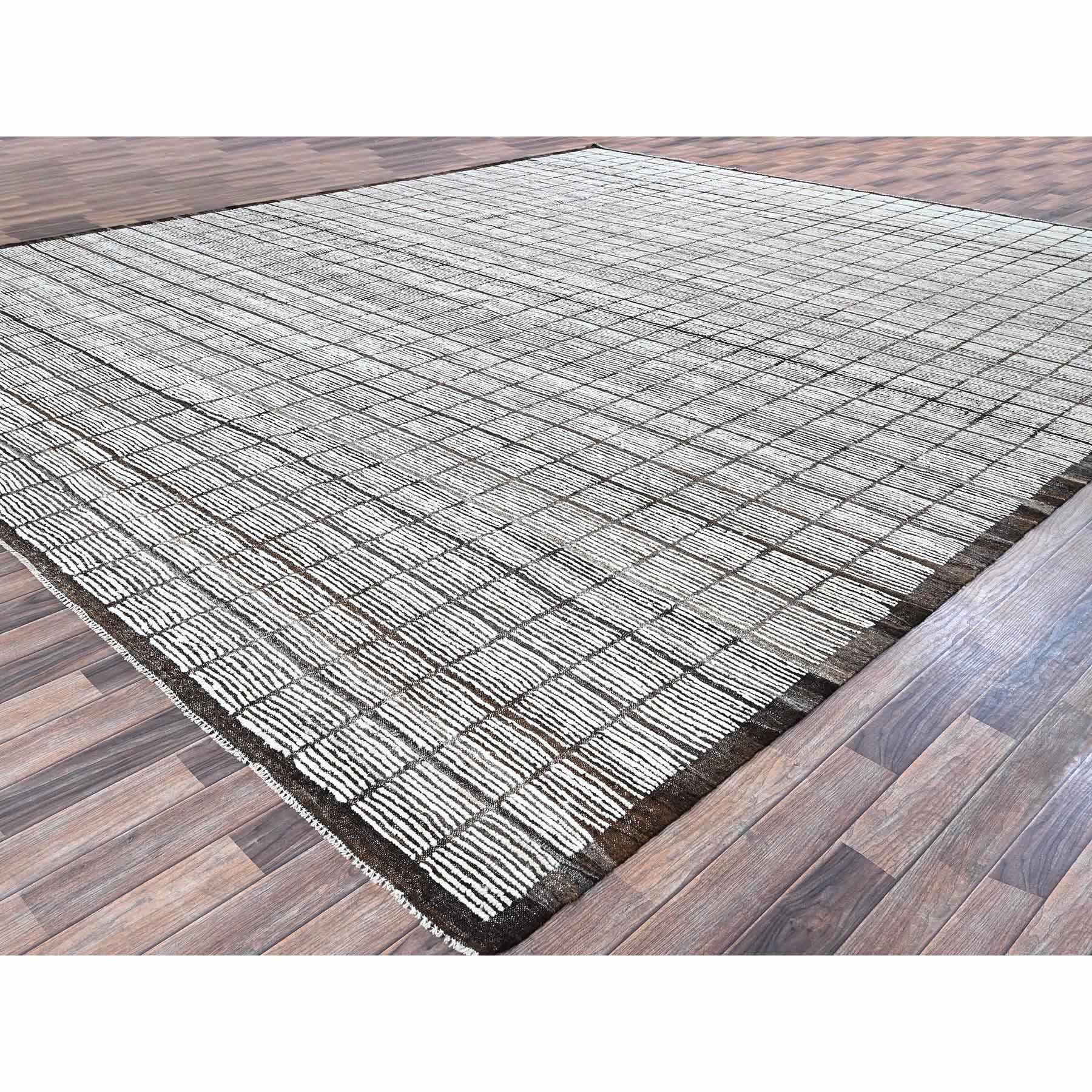 Tribal-Geometric-Hand-Knotted-Rug-6875
