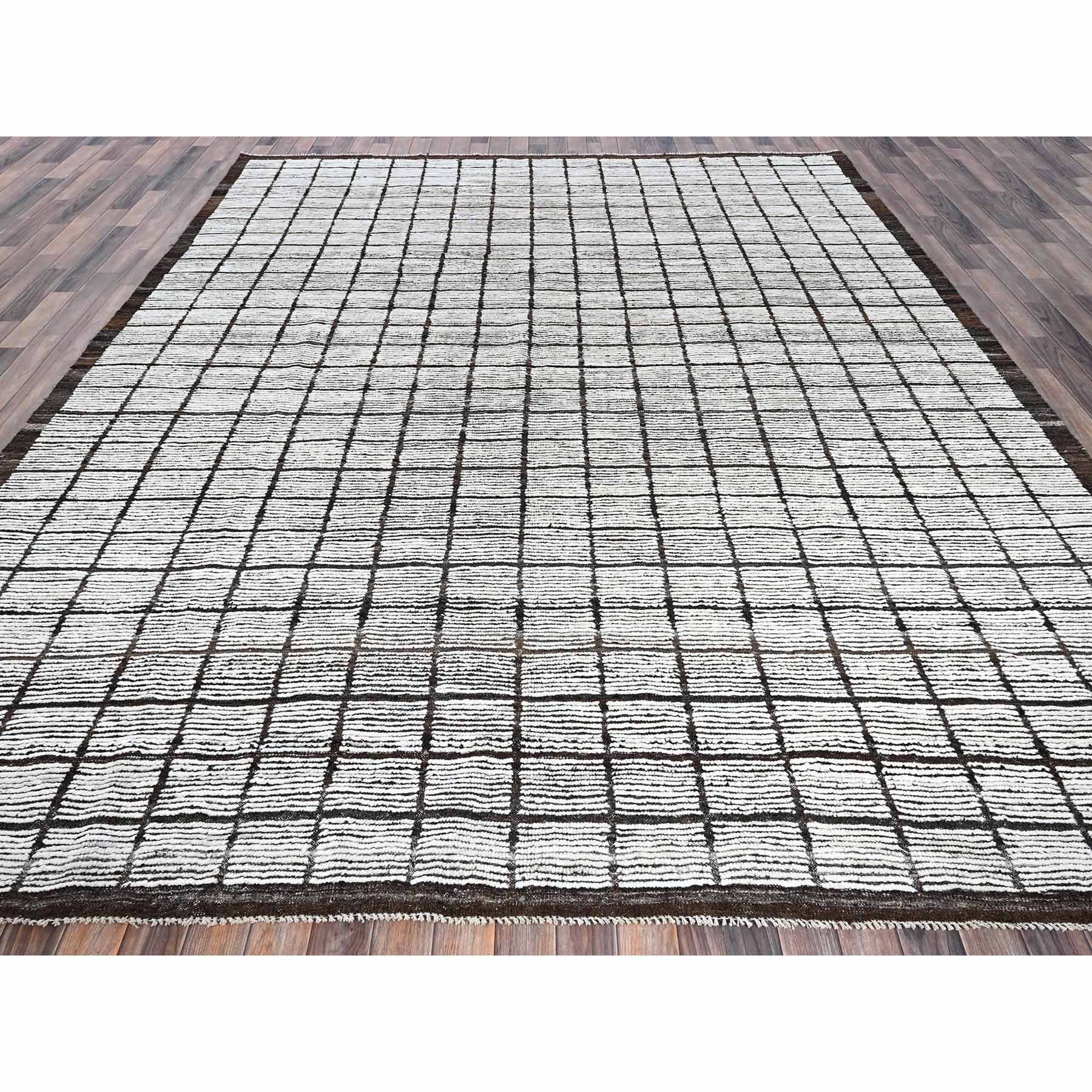 Tribal-Geometric-Hand-Knotted-Rug-6880