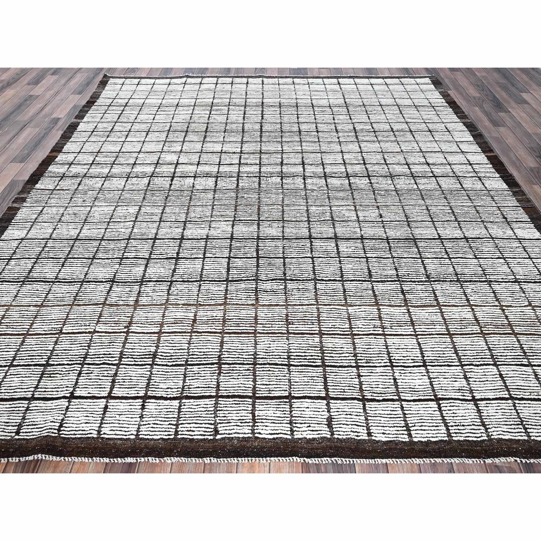 Tribal-Geometric-Hand-Knotted-Rug-6890