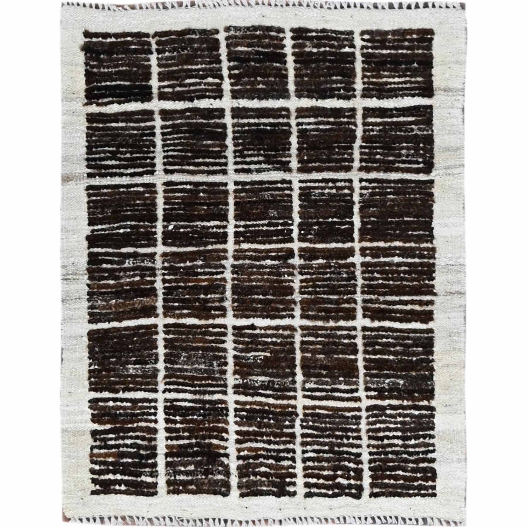 Tribal-Geometric-Hand-Knotted-Rug-6950