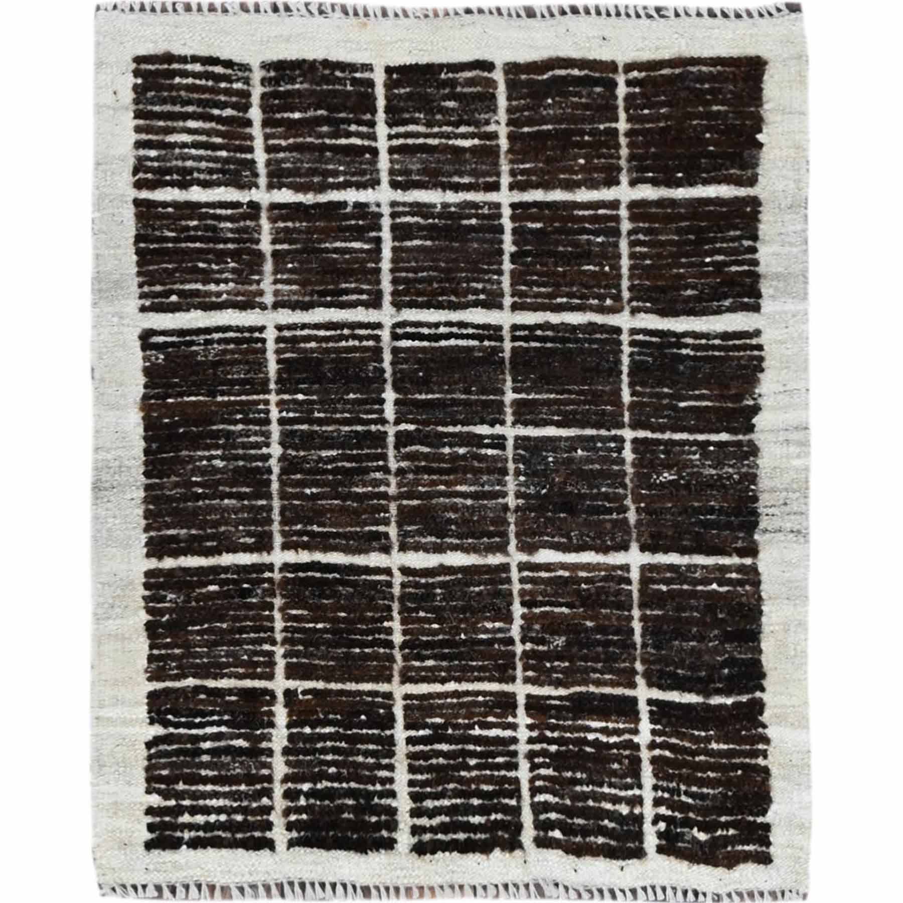 Tribal-Geometric-Hand-Knotted-Rug-6955