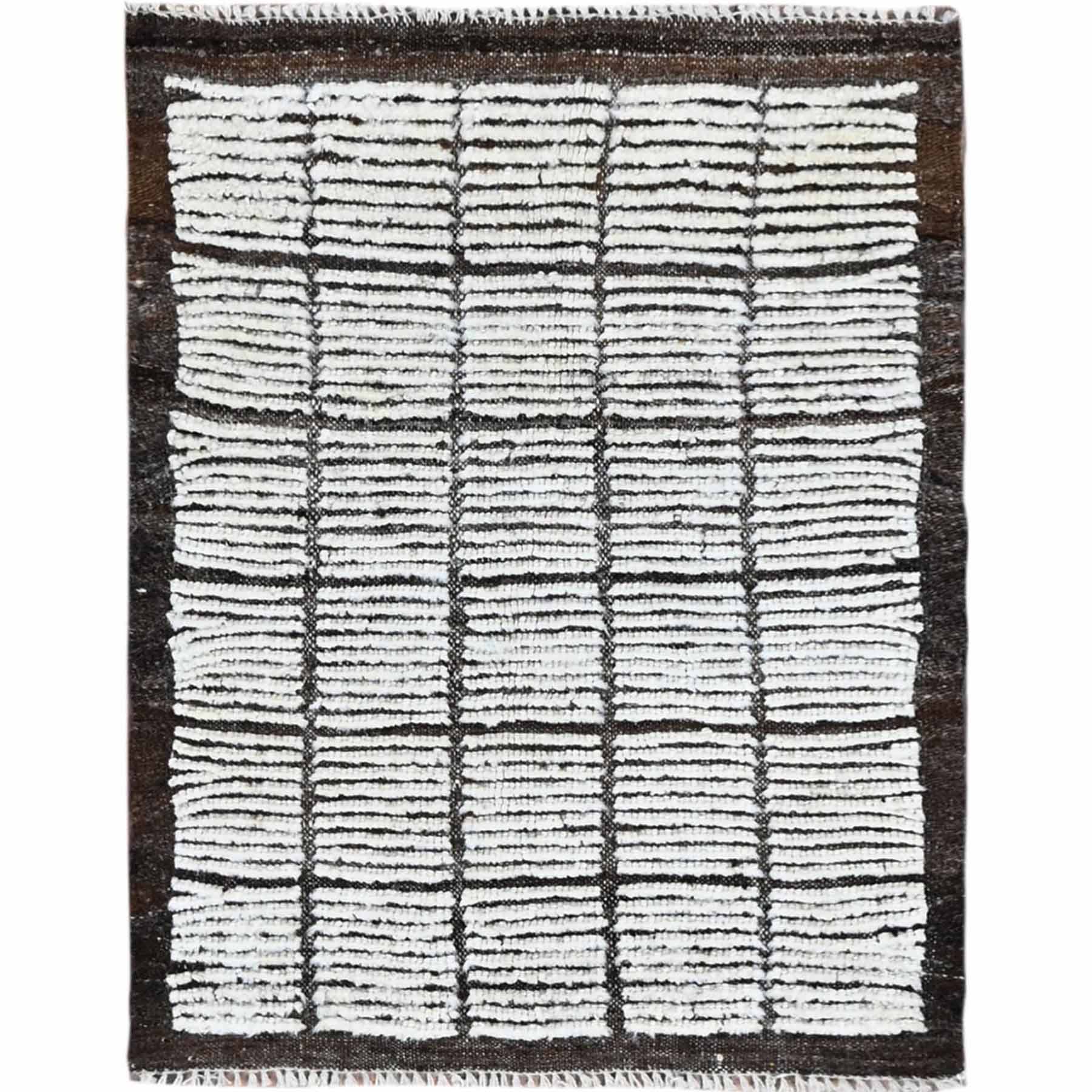 Tribal-Geometric-Hand-Knotted-Rug-6990