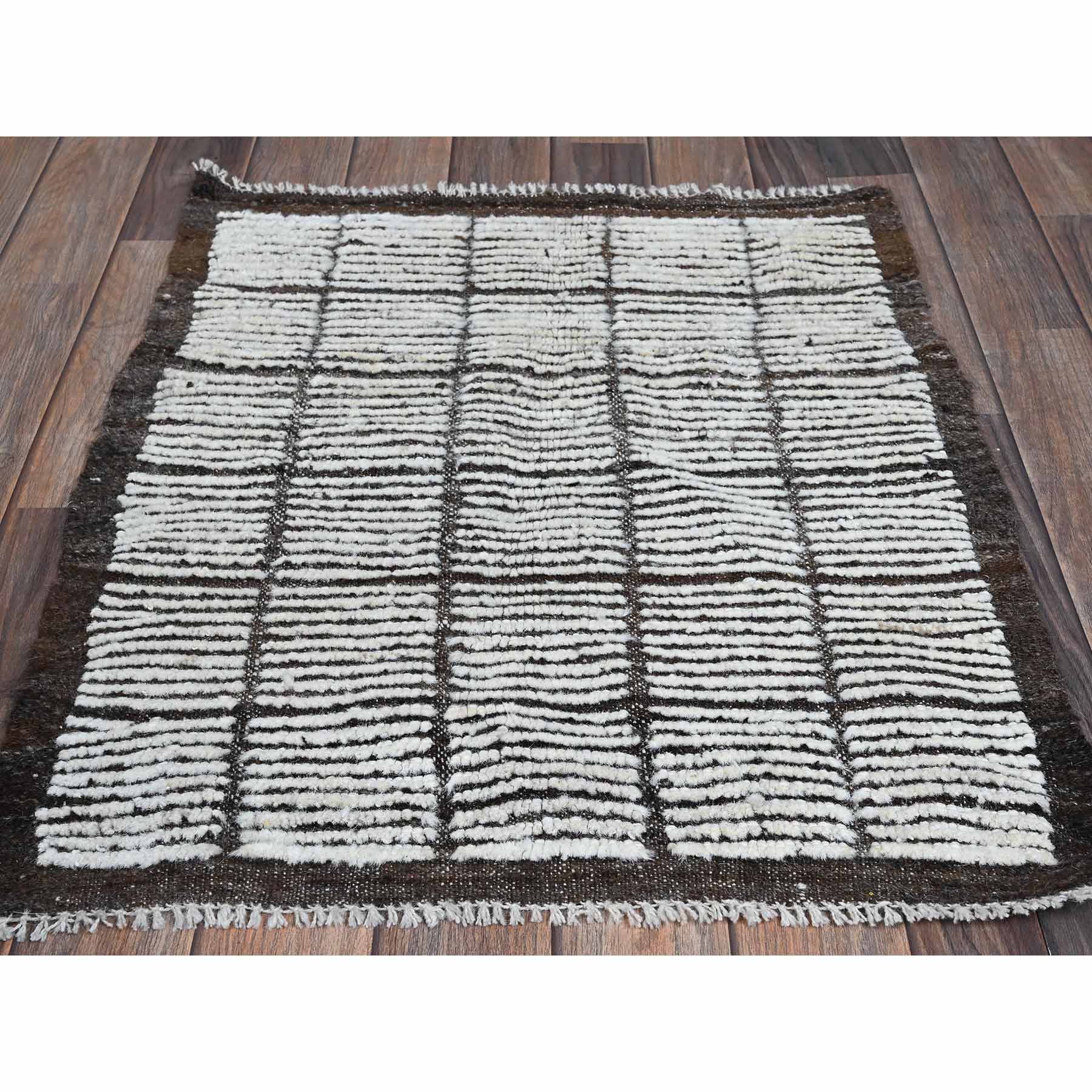 Tribal-Geometric-Hand-Knotted-Rug-6990