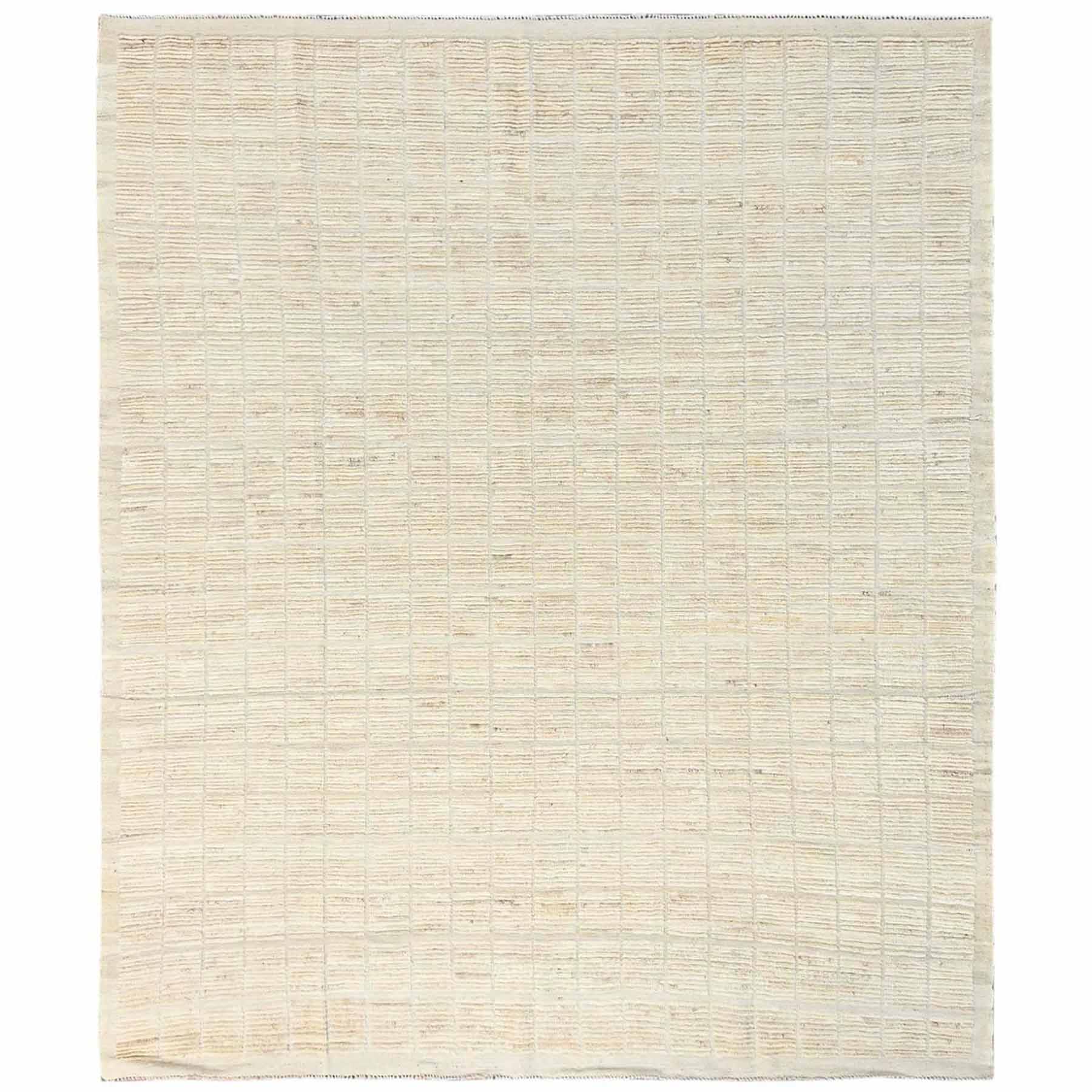 Tribal-Geometric-Hand-Knotted-Rug-7120